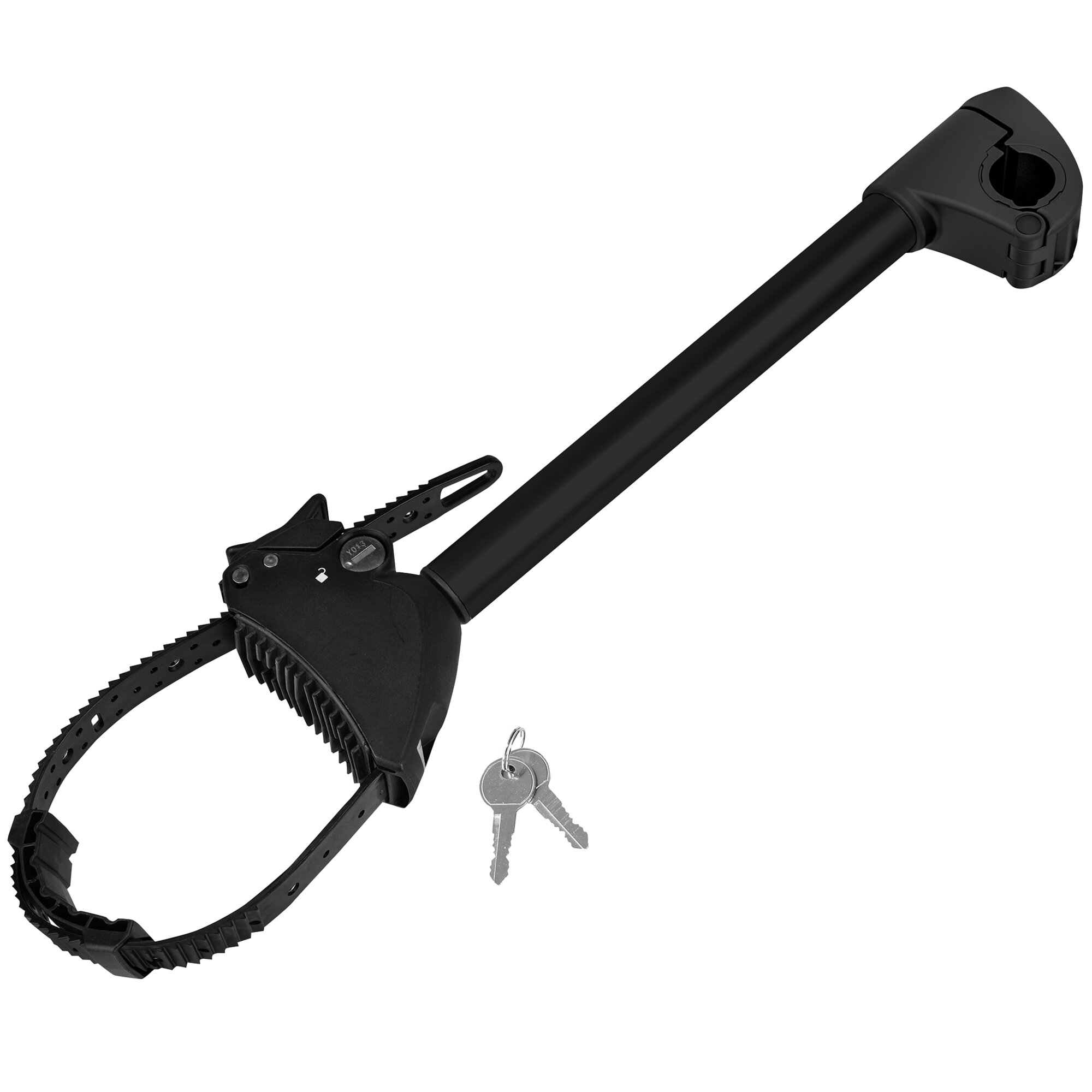 Strap-Rahmenhalter, lang, abnehmbar, schwarz