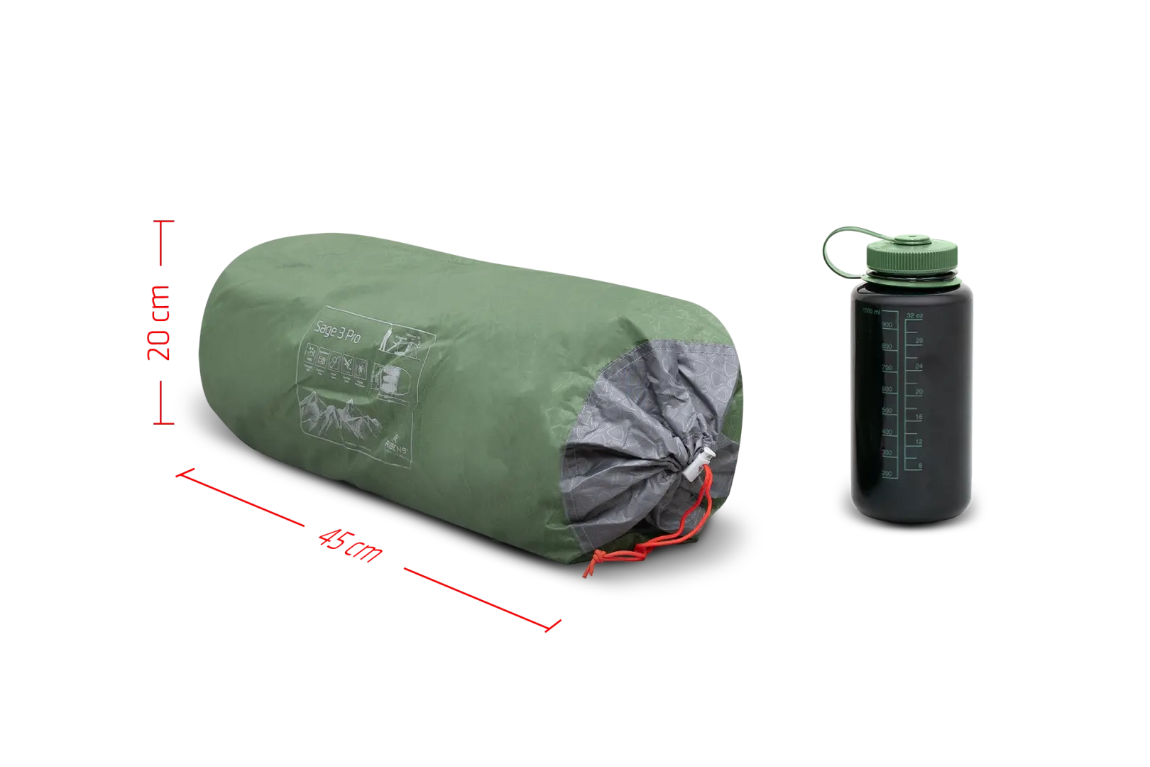 Robens Sage 3 Pro Tunnelzelt
