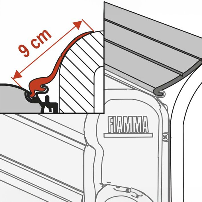 Dichtband Rain Guard L, 4 m
