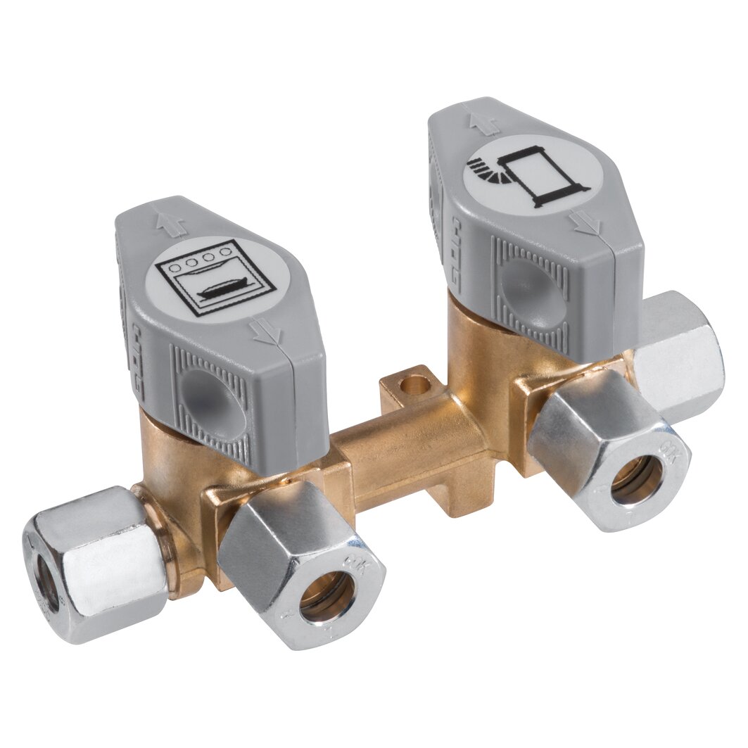 Verteilerblock DSV-AB2, ø 8 mm