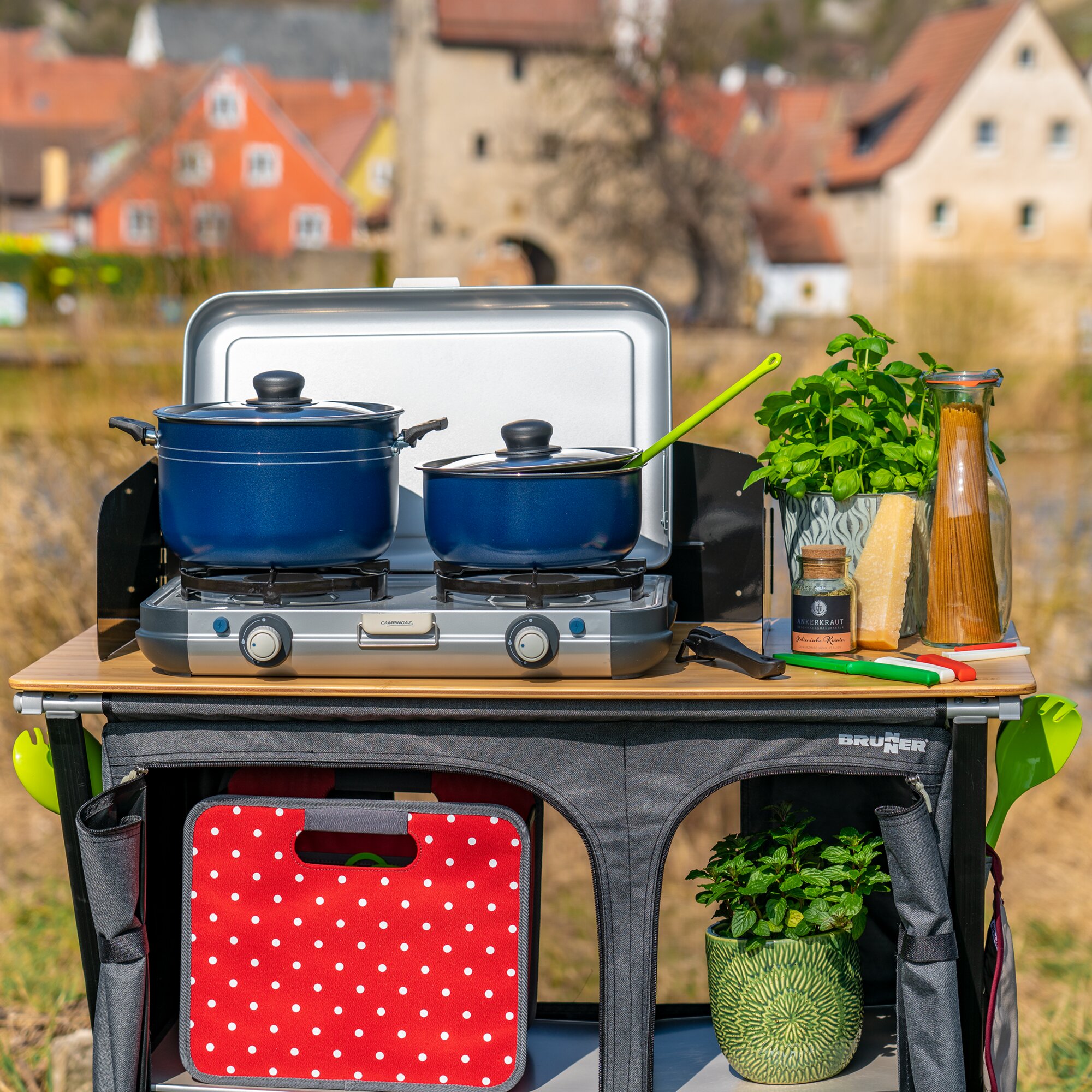 Gaskocher Camping Kitchen 2, Kartusche