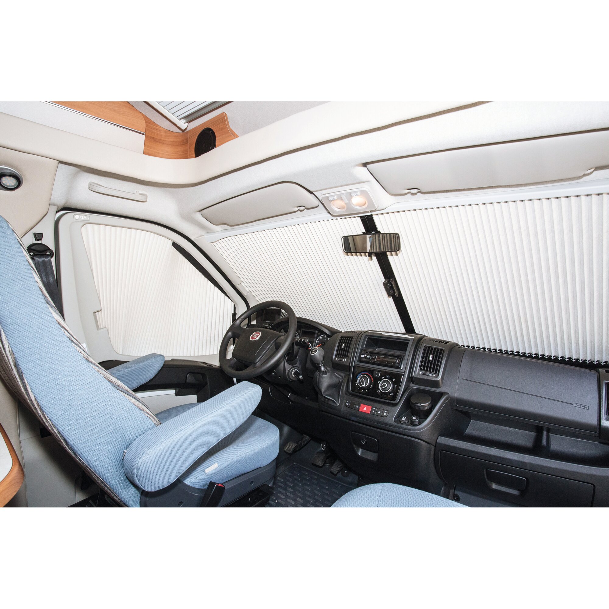 REMIfront IV für Fiat Ducato Bj. 2014/05 - 2021/08, beige, Frontteil für Fahrzeuge ohne Regensensor