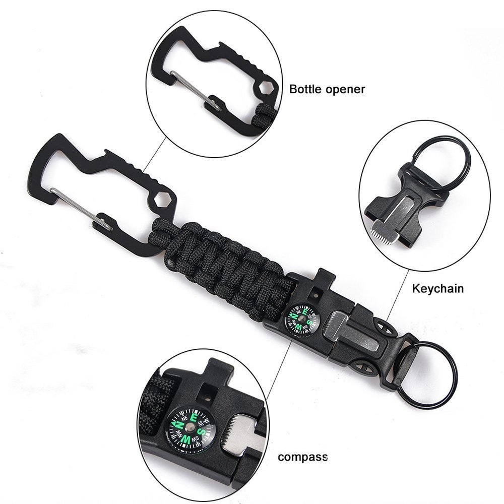 8-in-1 EDC Outdoor Keychain