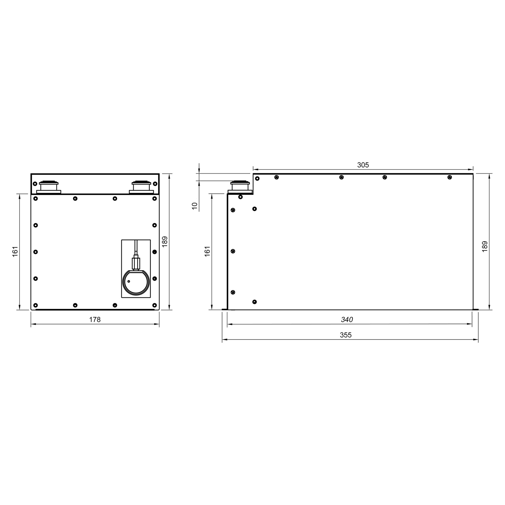 Lithium Batterie Polar, 270 Ah