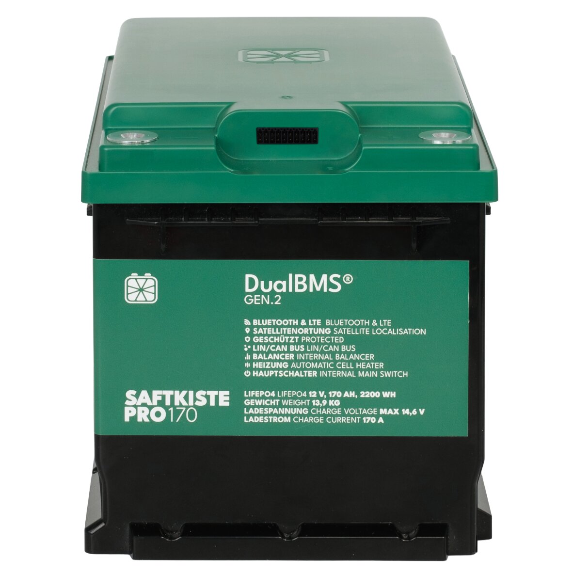 Lithium Batterie LiFePO₄ SaftkistePRO 170 Ah