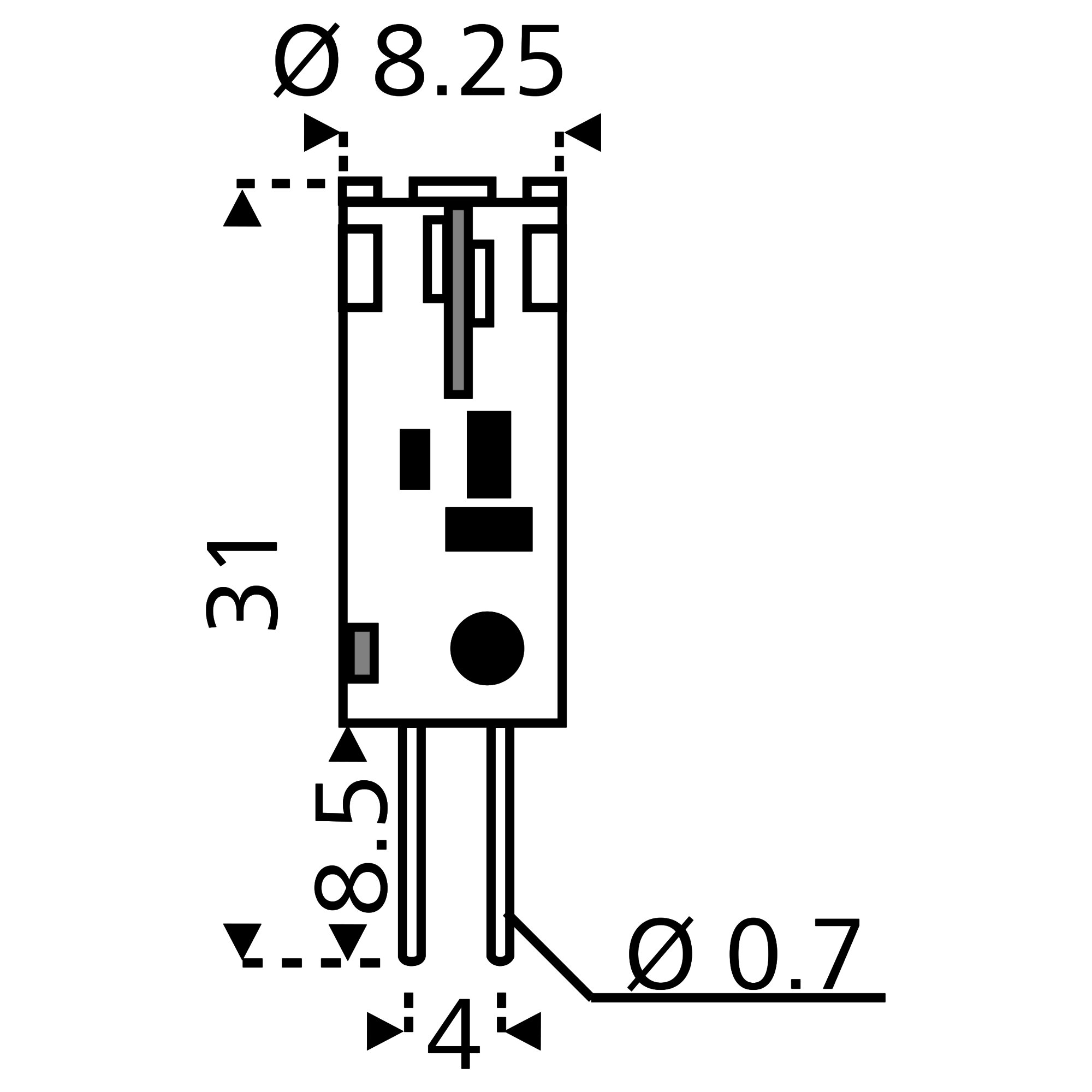 LED-Leuchtmittel G4
