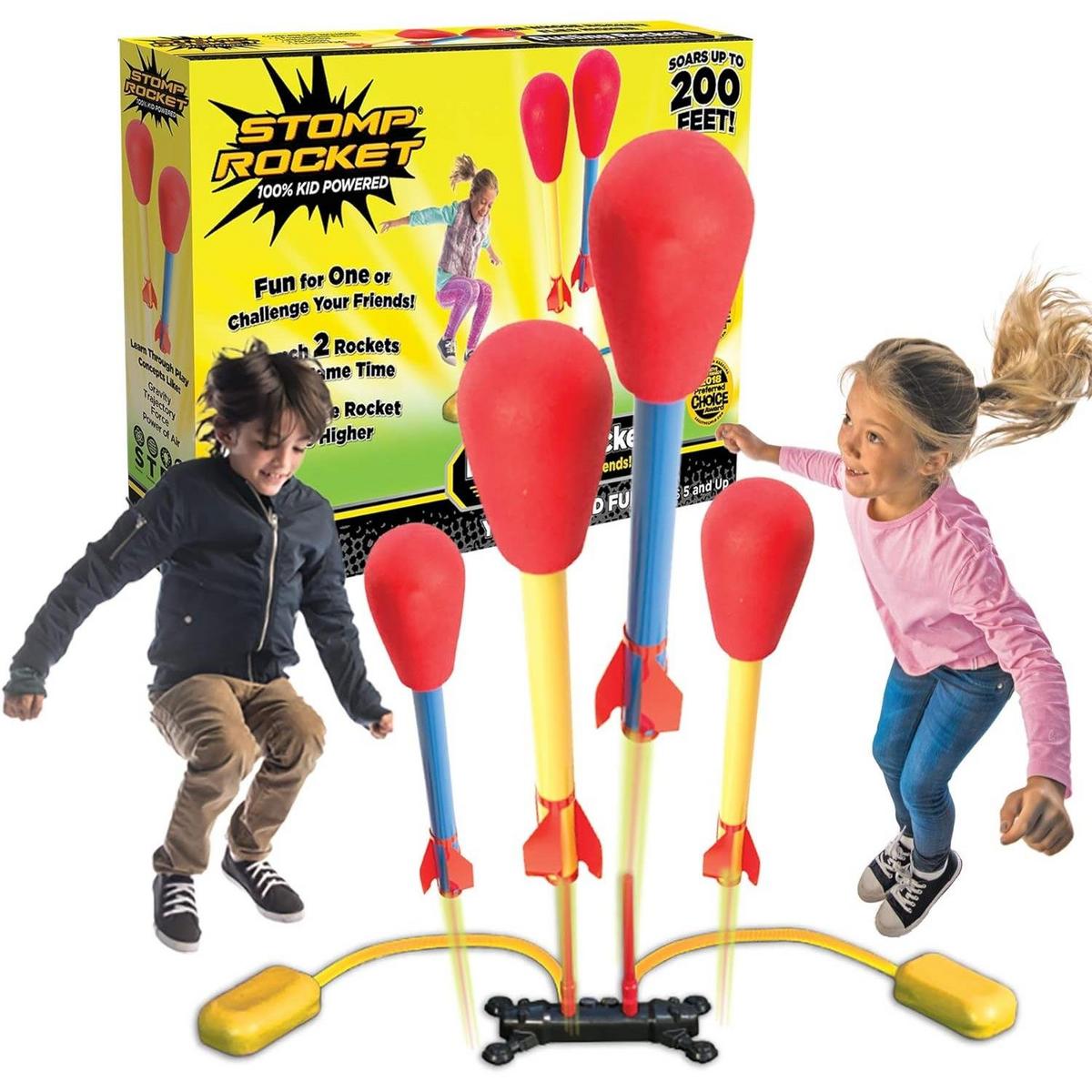 Stomp Rocket Dueling 4 Rockets