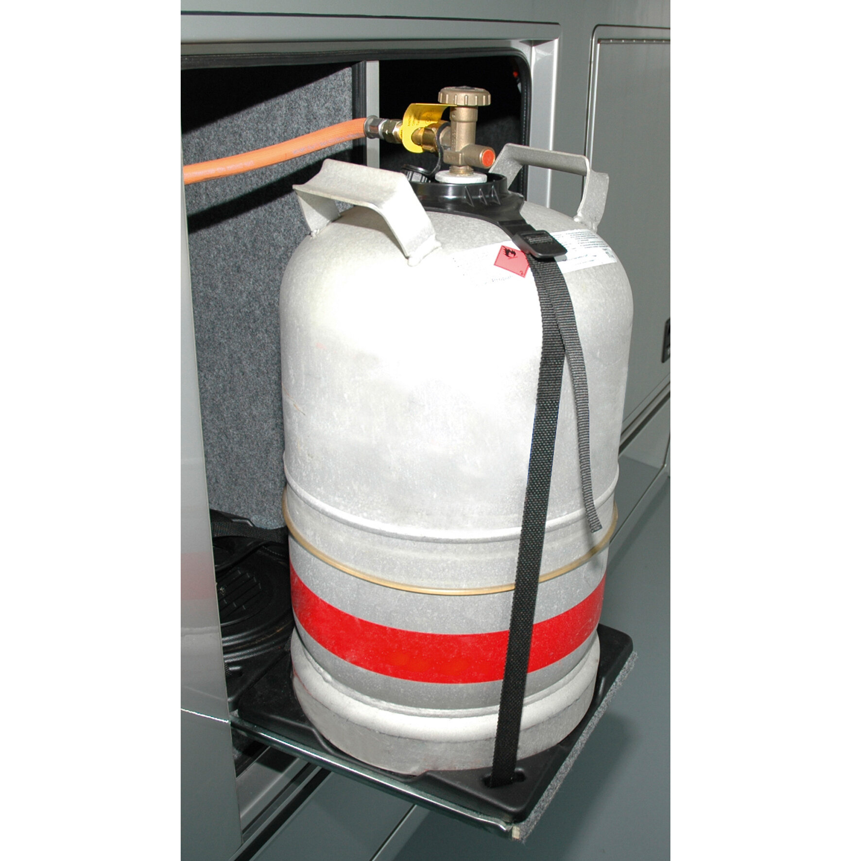 Gasflaschenhalter für 5 und 11 kg-Flaschen
