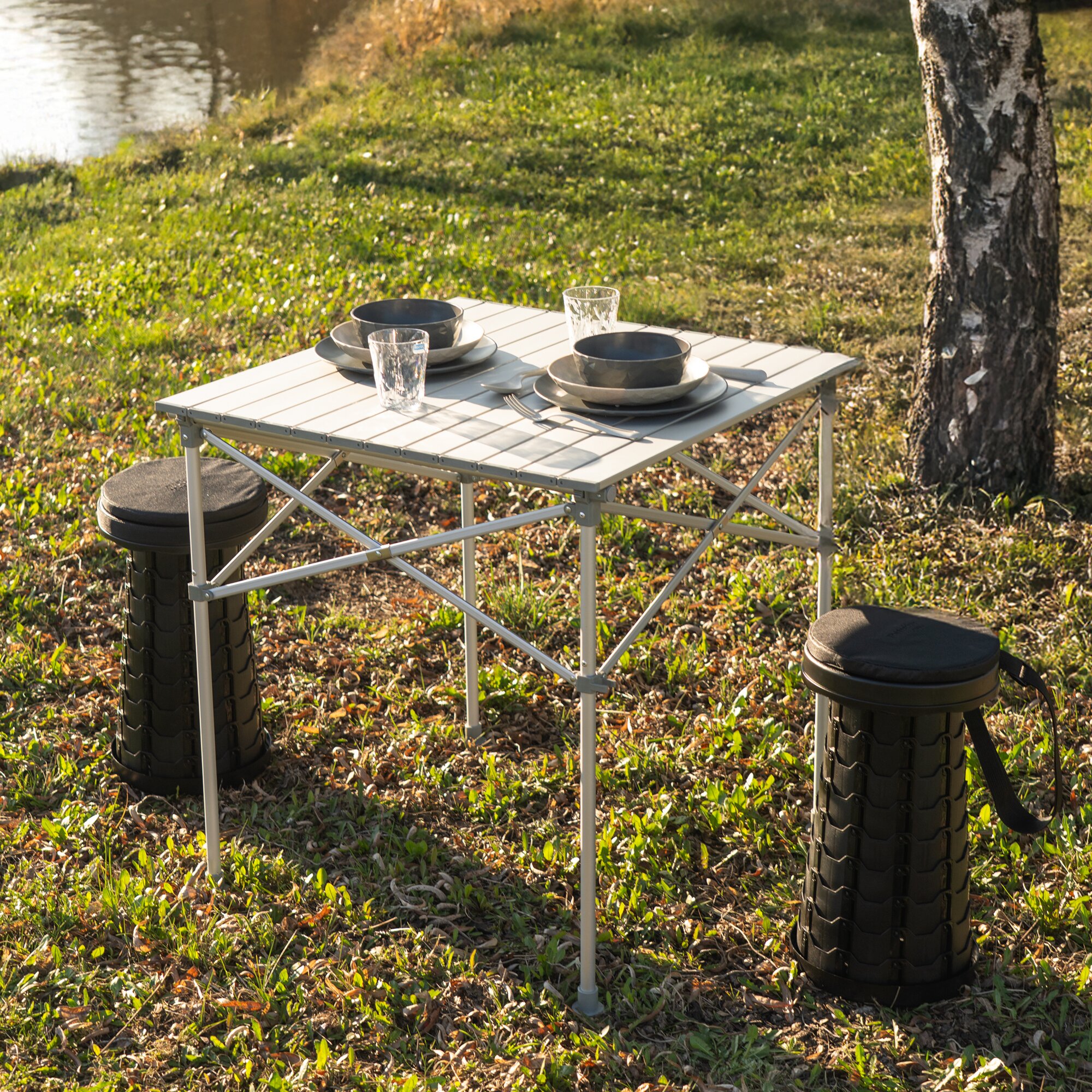 Teleskop Camping Hocker Torrette