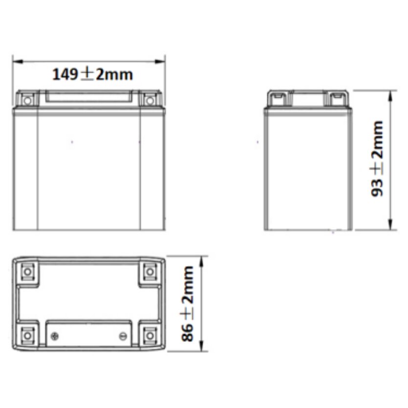 Lithium Batterie für Clesana C1 inkl. Power-Management & Anschlusskabel