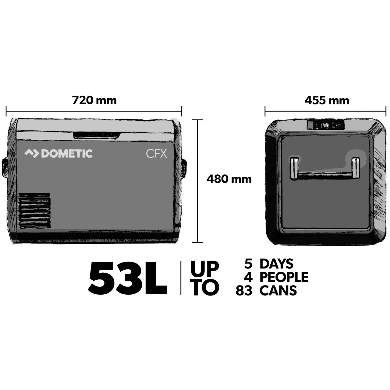 Dometic CoolFreeze 3 55 IM
