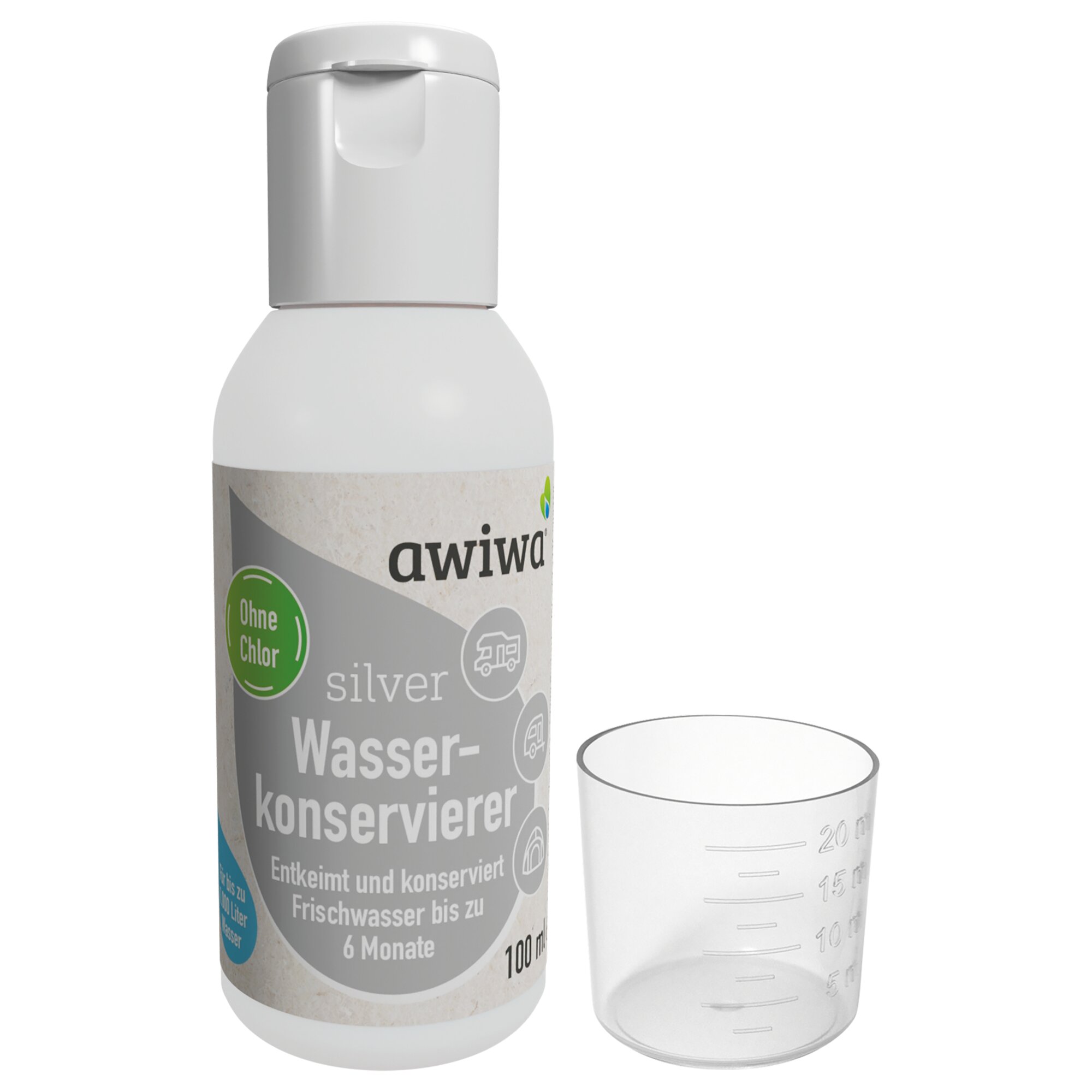 Wasserkonservierer silver