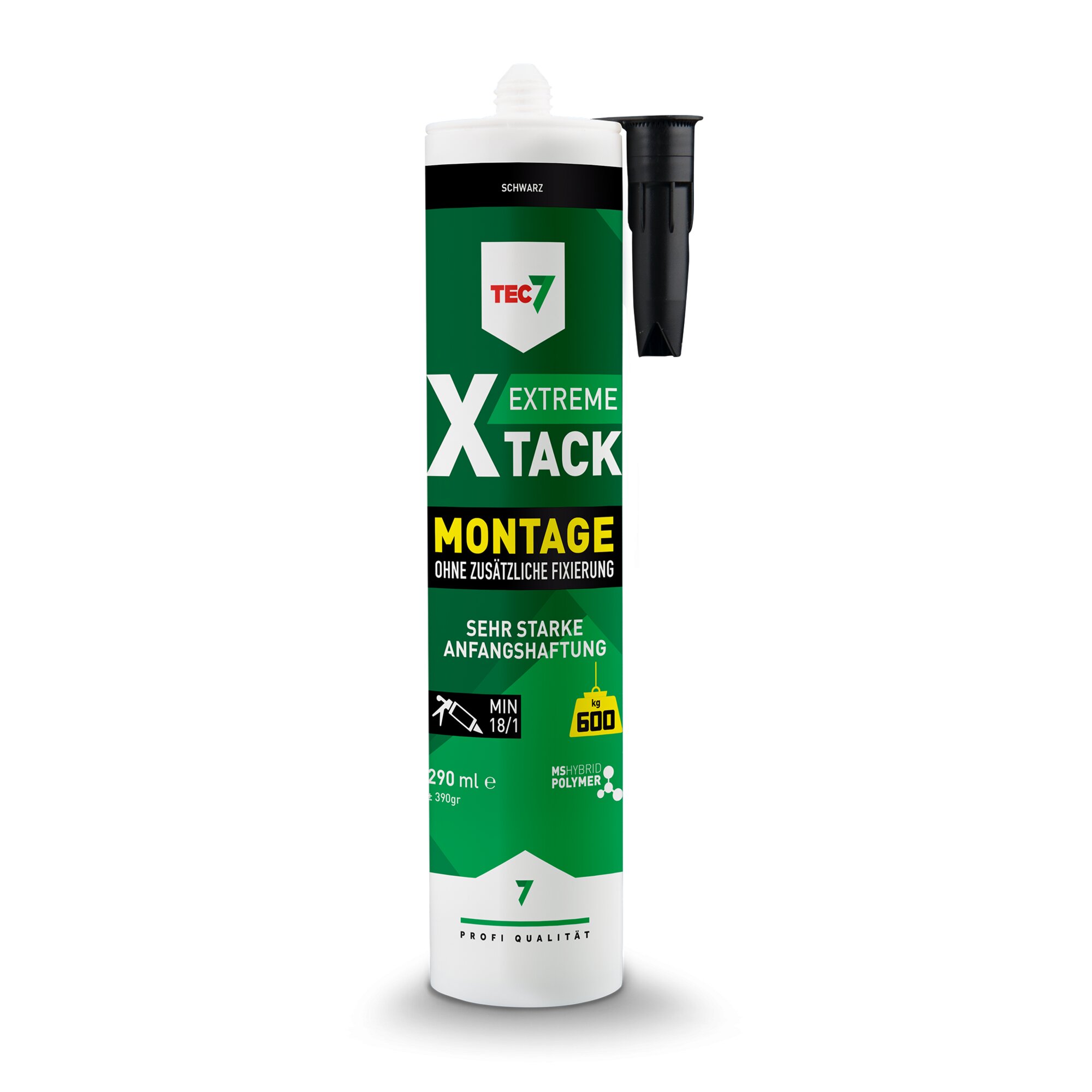 Montagekleber XTACK EXTREME, schwarz