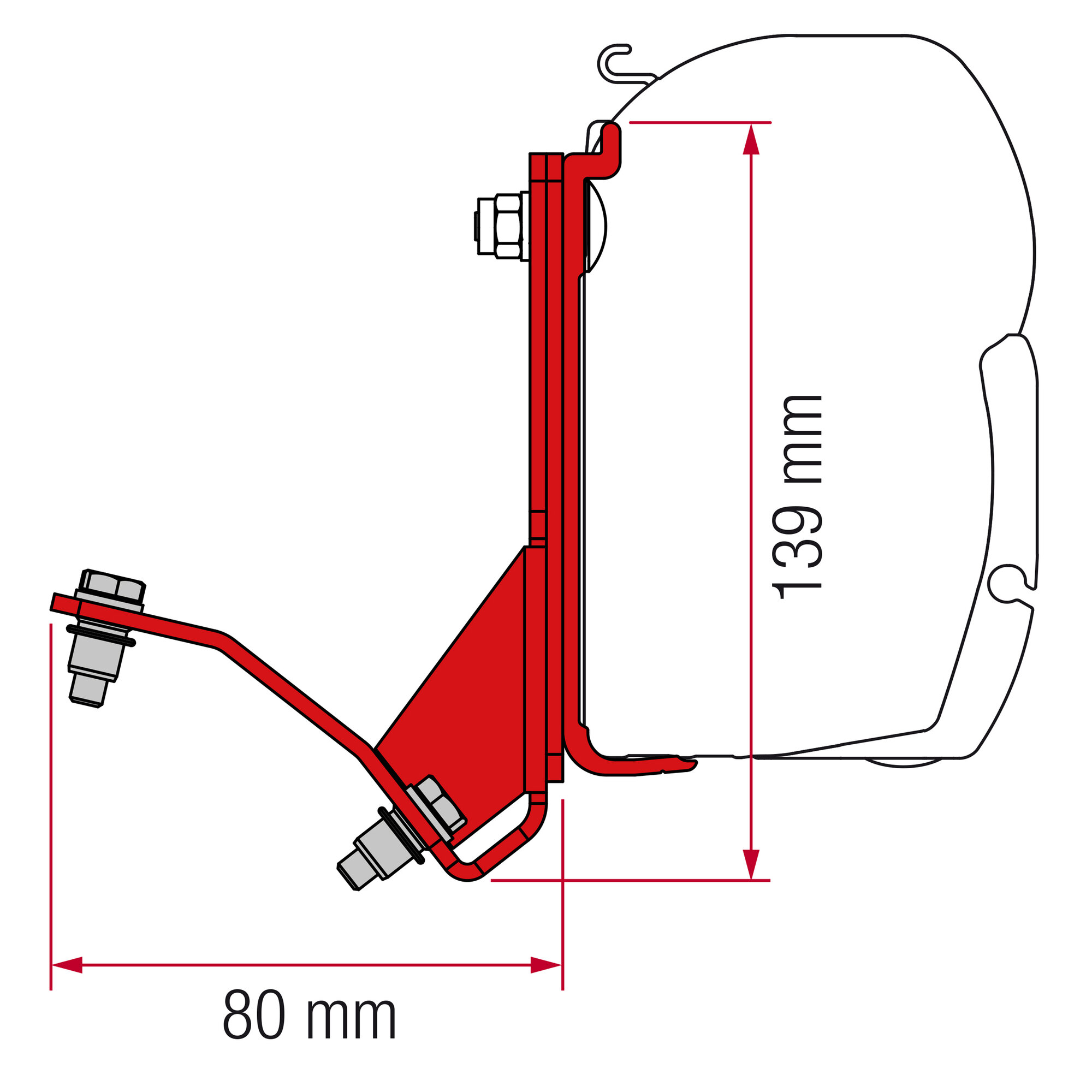 Kit Fiat Ducato Hymercar, Pössl H2 (Aufstelldach)