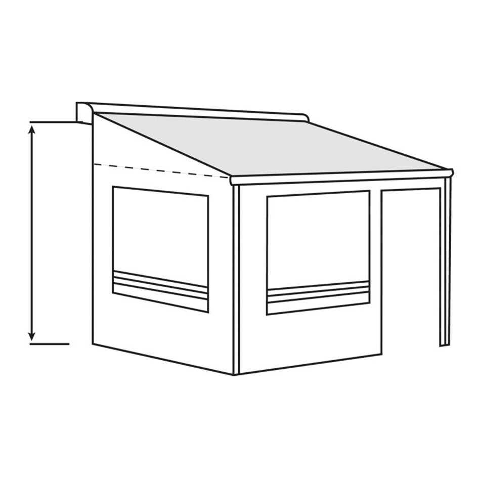 Vorderteil Thule Residence G3, 3 m, 215 – 274 cm