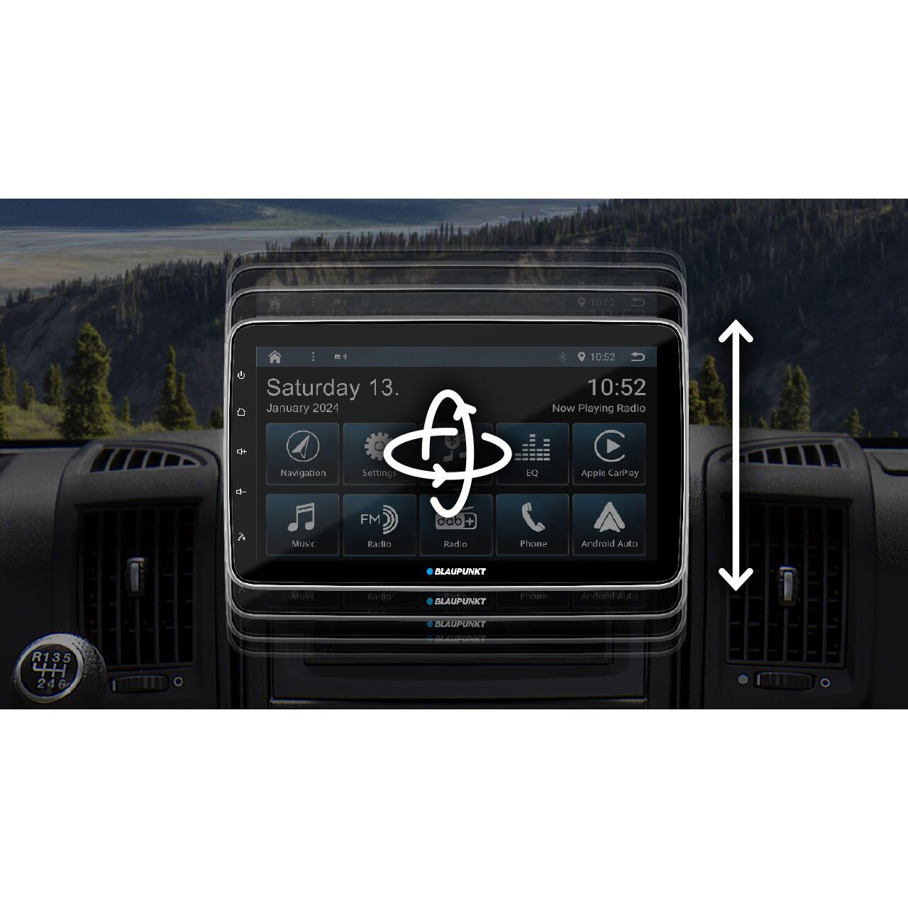 Navigationssystem Blaupunkt Hamburg 948 DAB