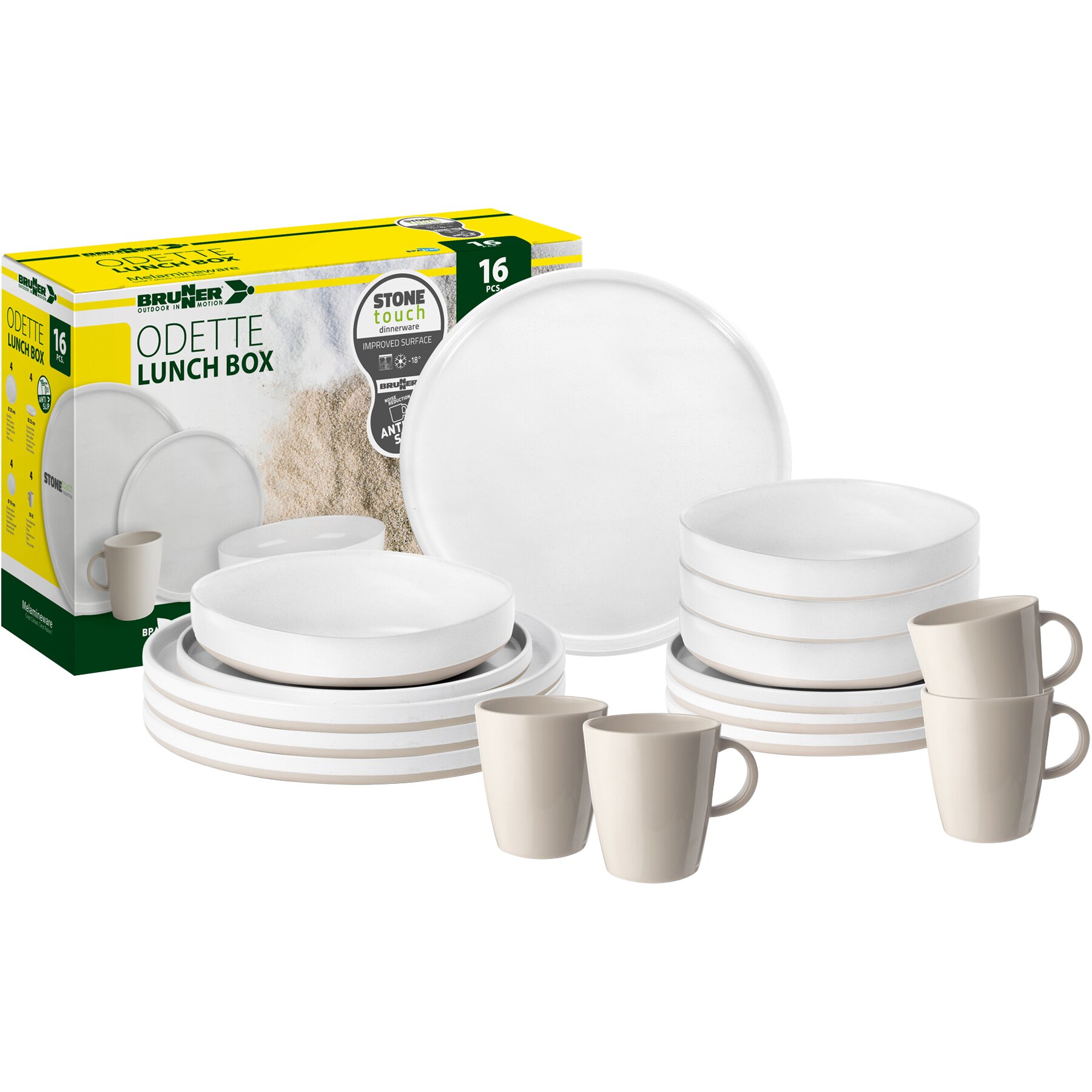 Geschirrset Lunch Box Odette