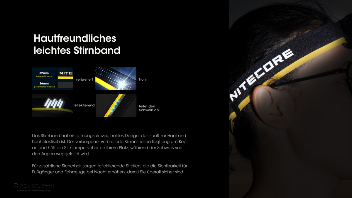 Nitecore HC60 UHE - 1600 Lumen 