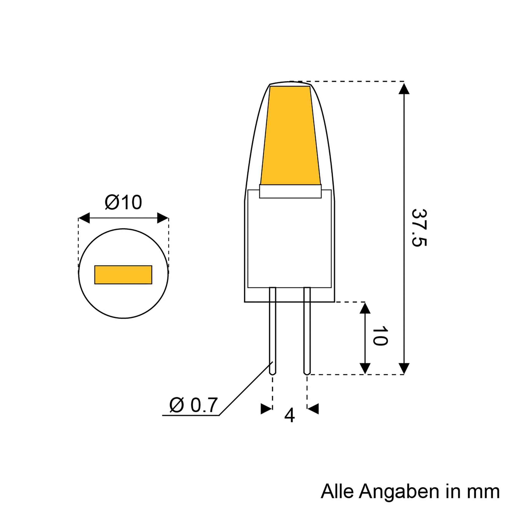 LED-Leuchtmittel G4