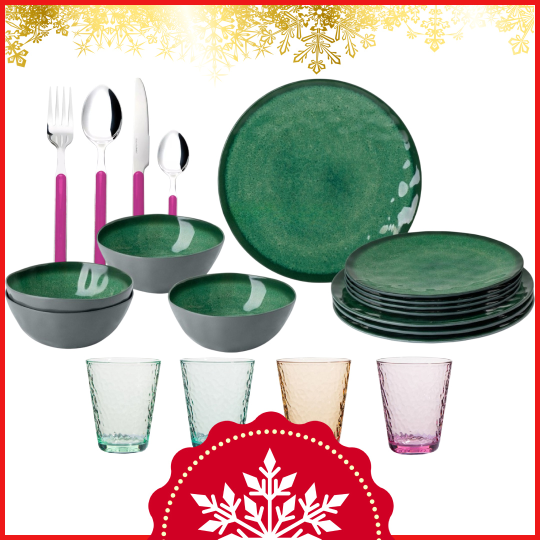 GESCHENKSET | Geschirr für Vier