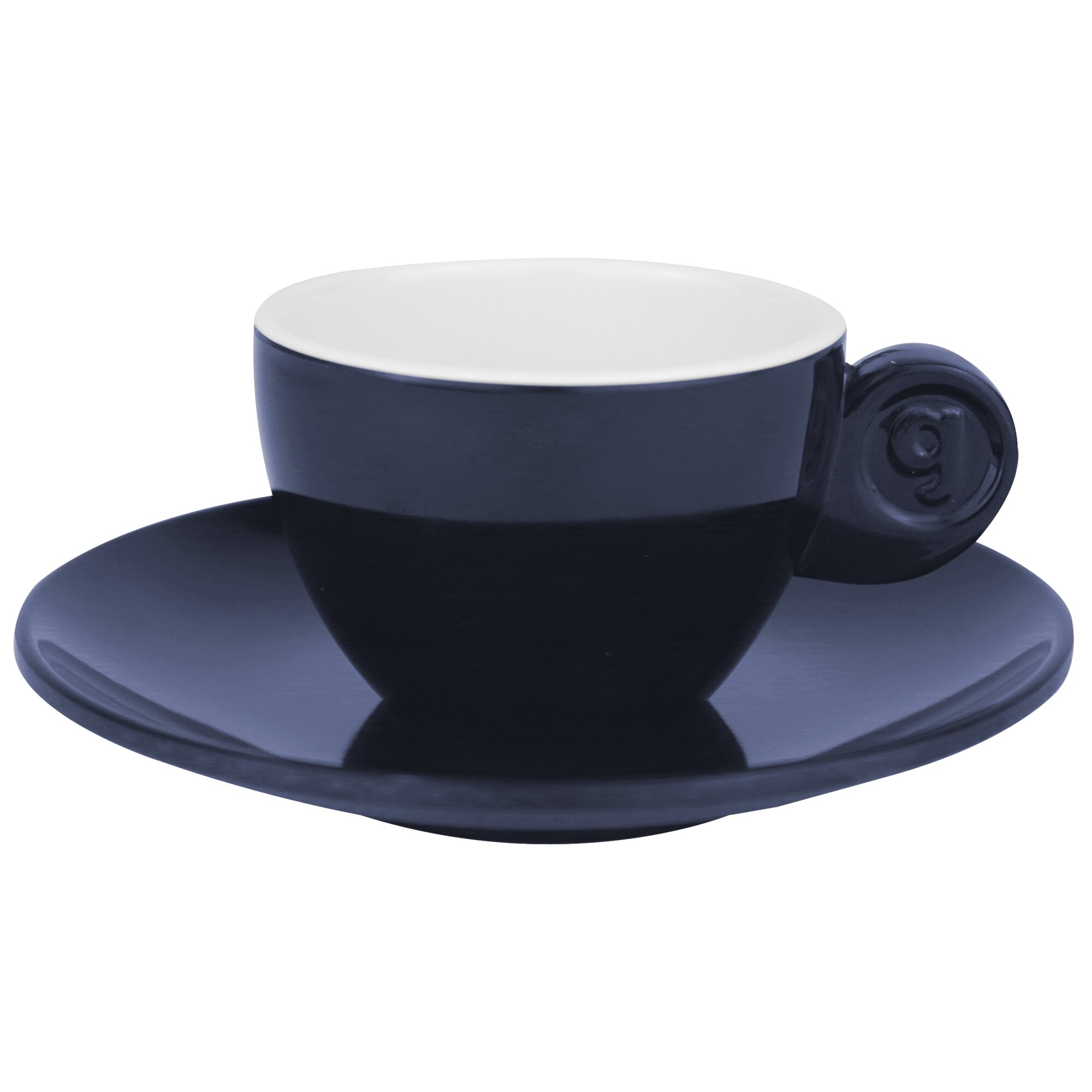 Espressoset Solid Line, blau