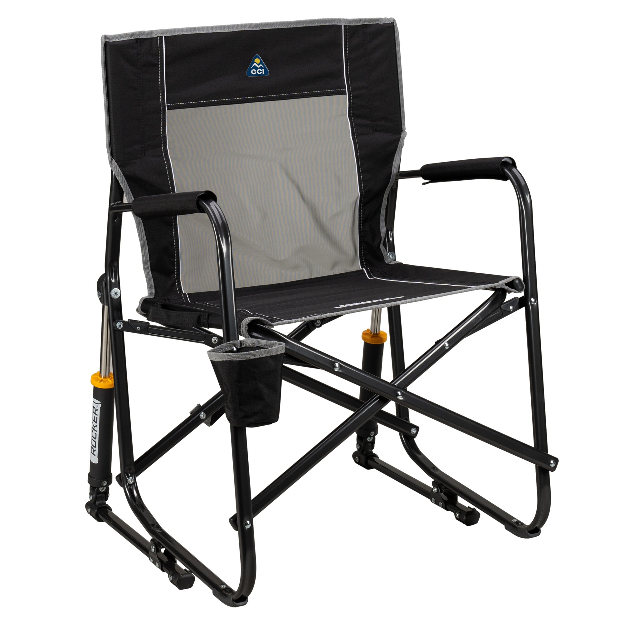 Camping-Schaukelstuhl Freestyle Rocker™, schwarz