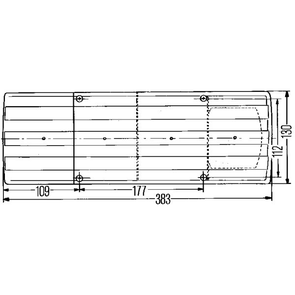 Schlussleuchte SBB