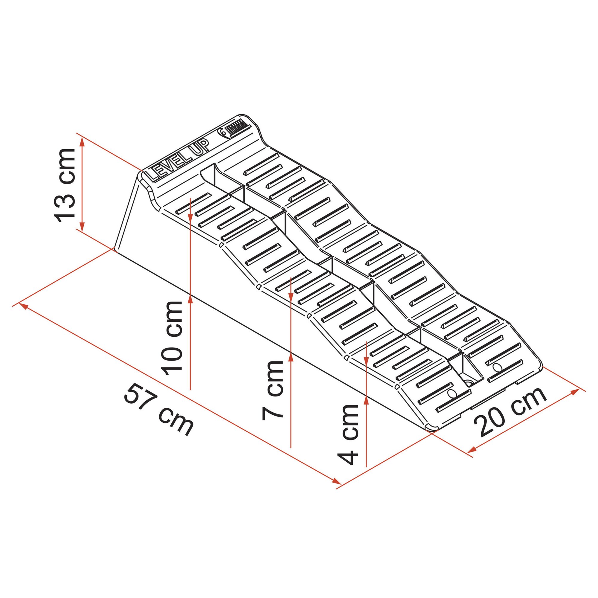 Auffahrkeil Kit Level Up 2er-Set