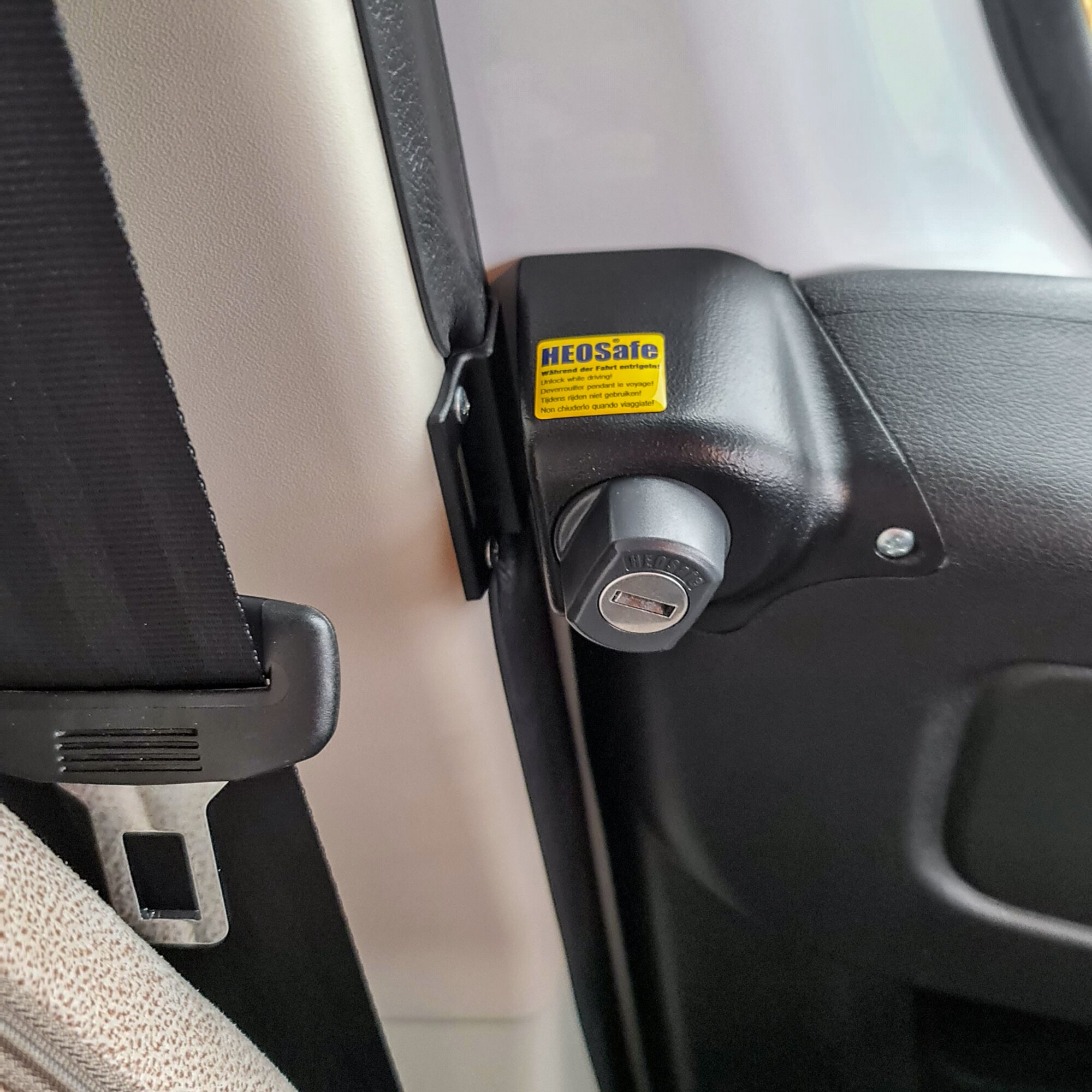 HEOSafe® Zusatzschloss für Fiat Ducato X290 HEOSafe® Zusatzschloss für Fiat Ducato X290