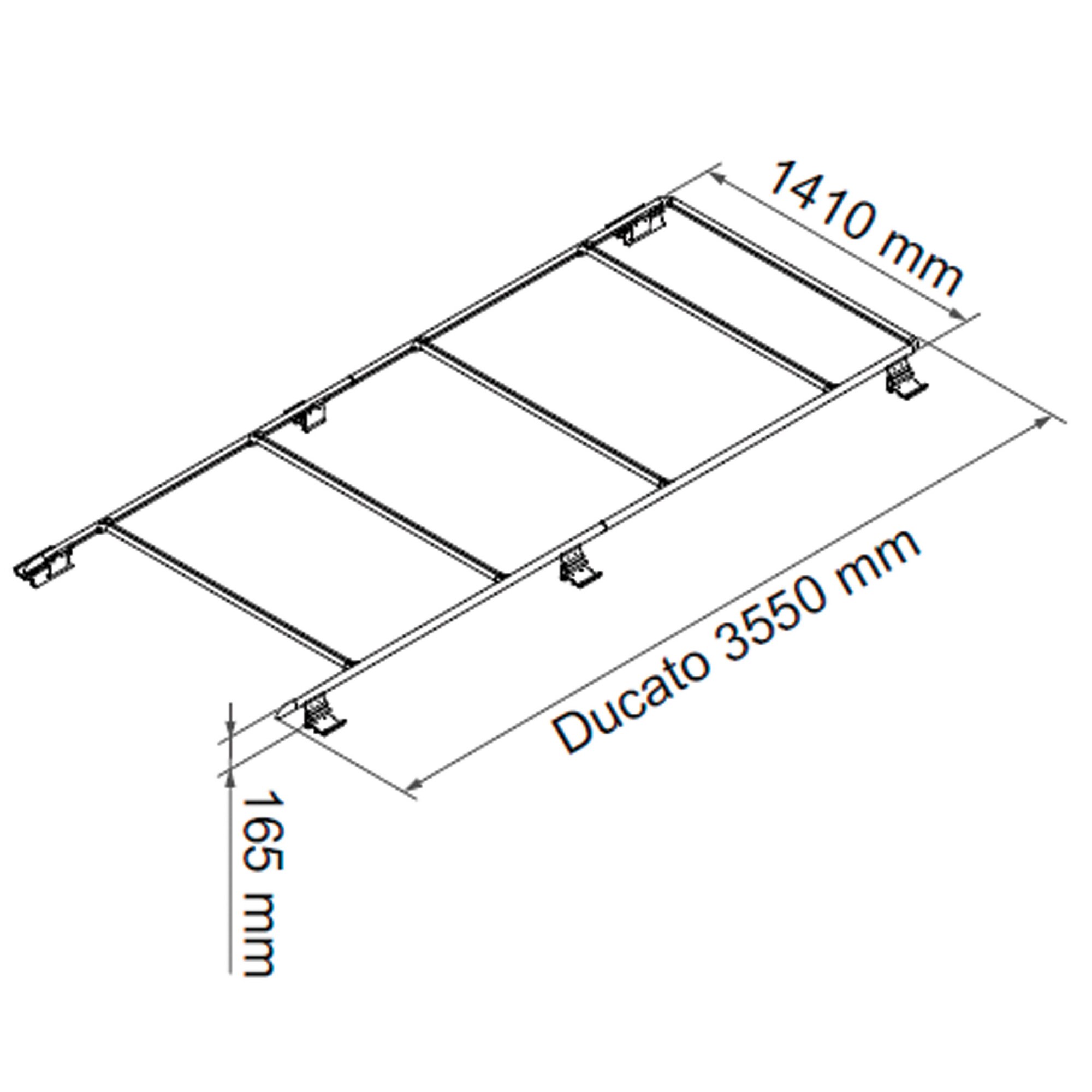 Dachreling Roof Rail Ducato Dachreling Roof Rail Ducato