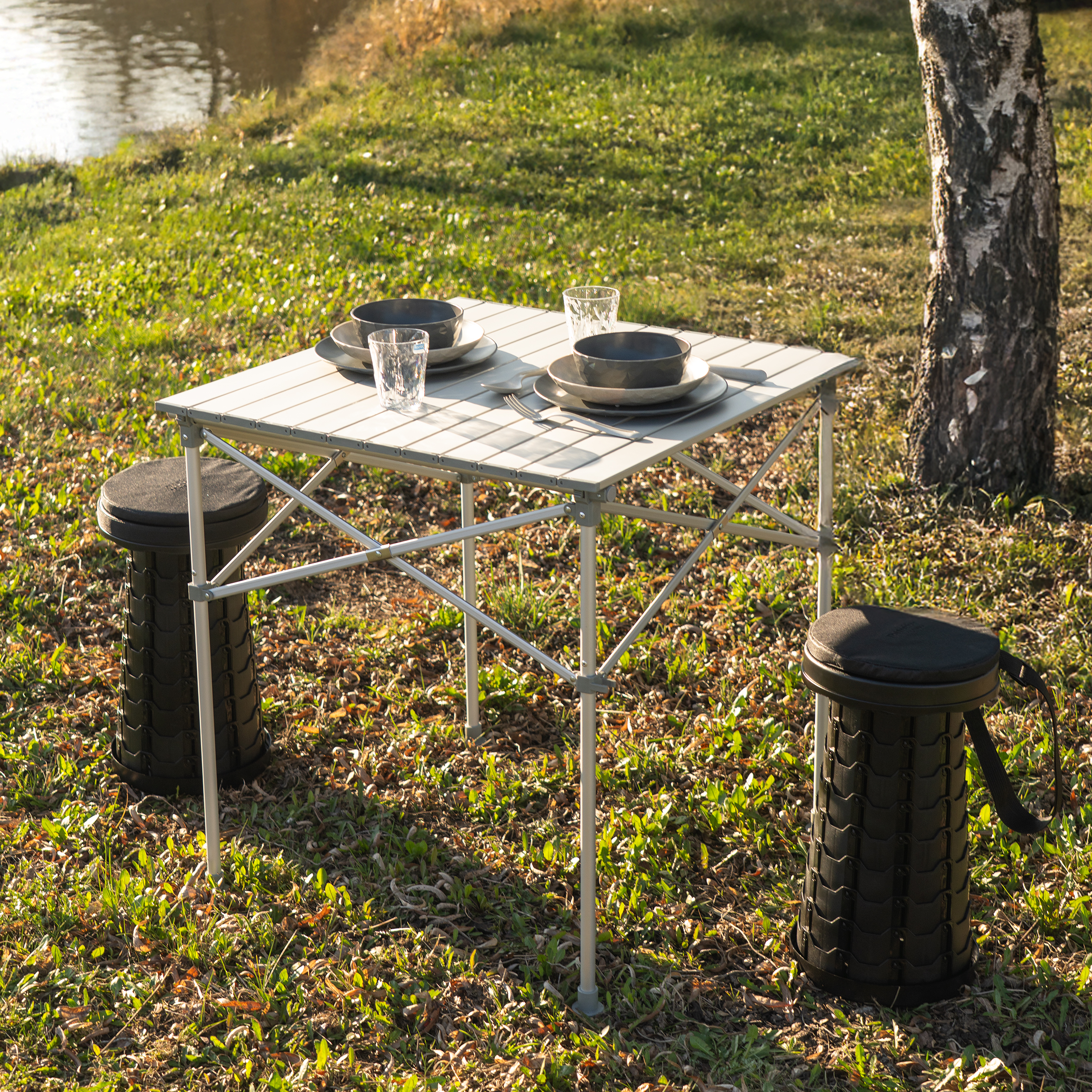 Teleskop Camping Hocker Torrette