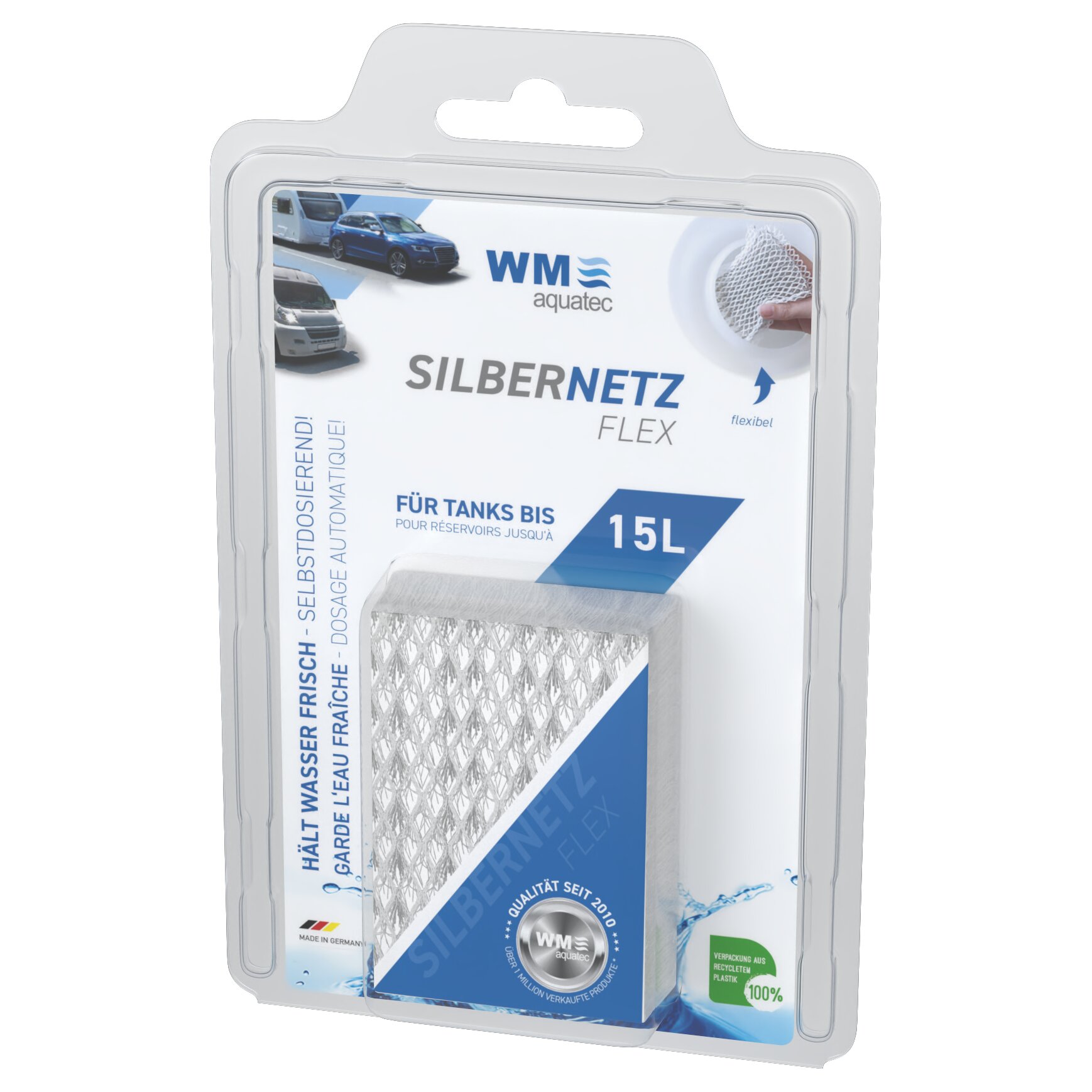 Silbernetz flex Wasserkonservierung für 15 l Tank