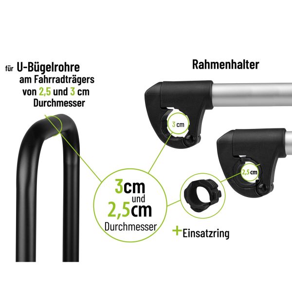 Befestigungskralle mit Strap, 27 cm