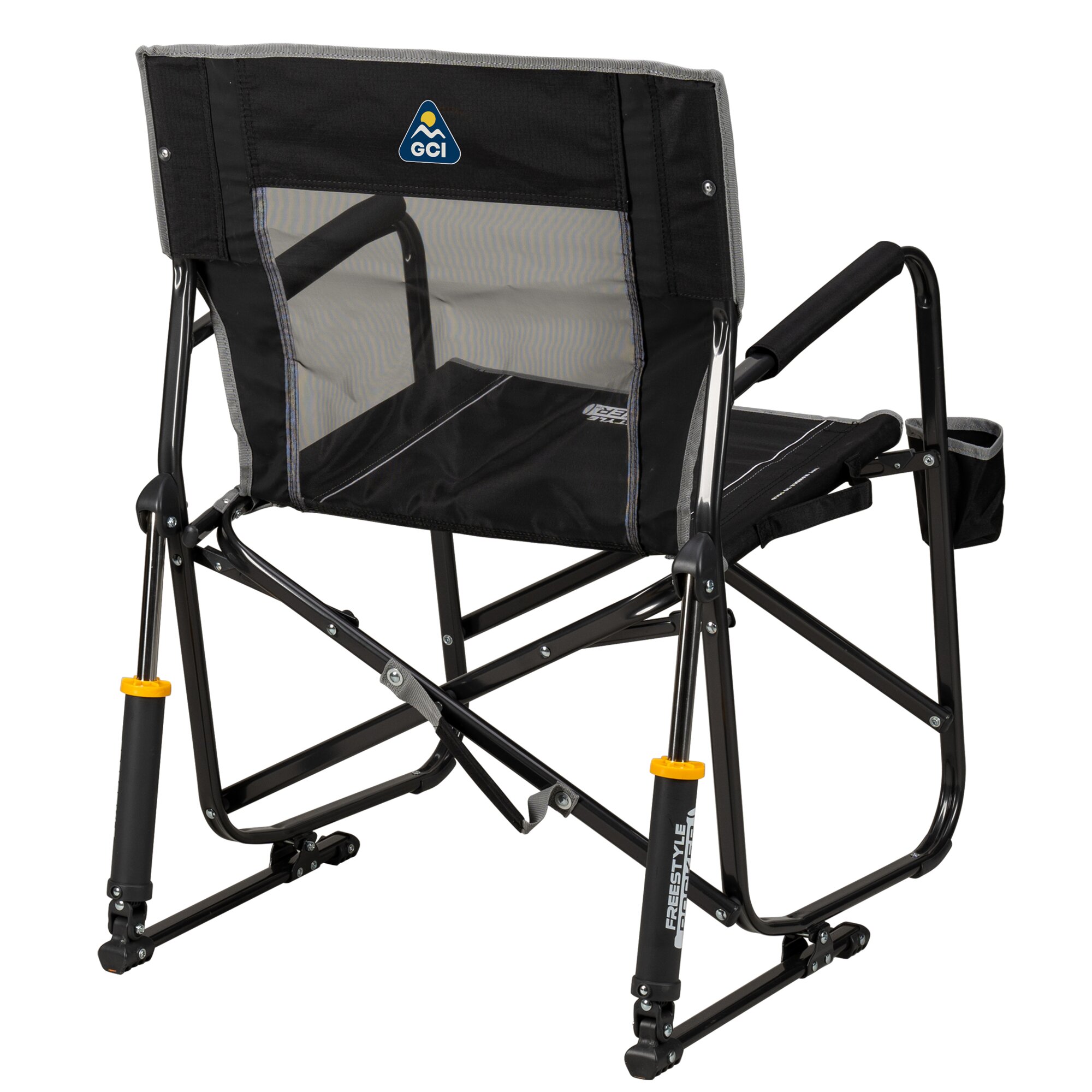 Camping-Schaukelstuhl Freestyle Rocker™, schwarz