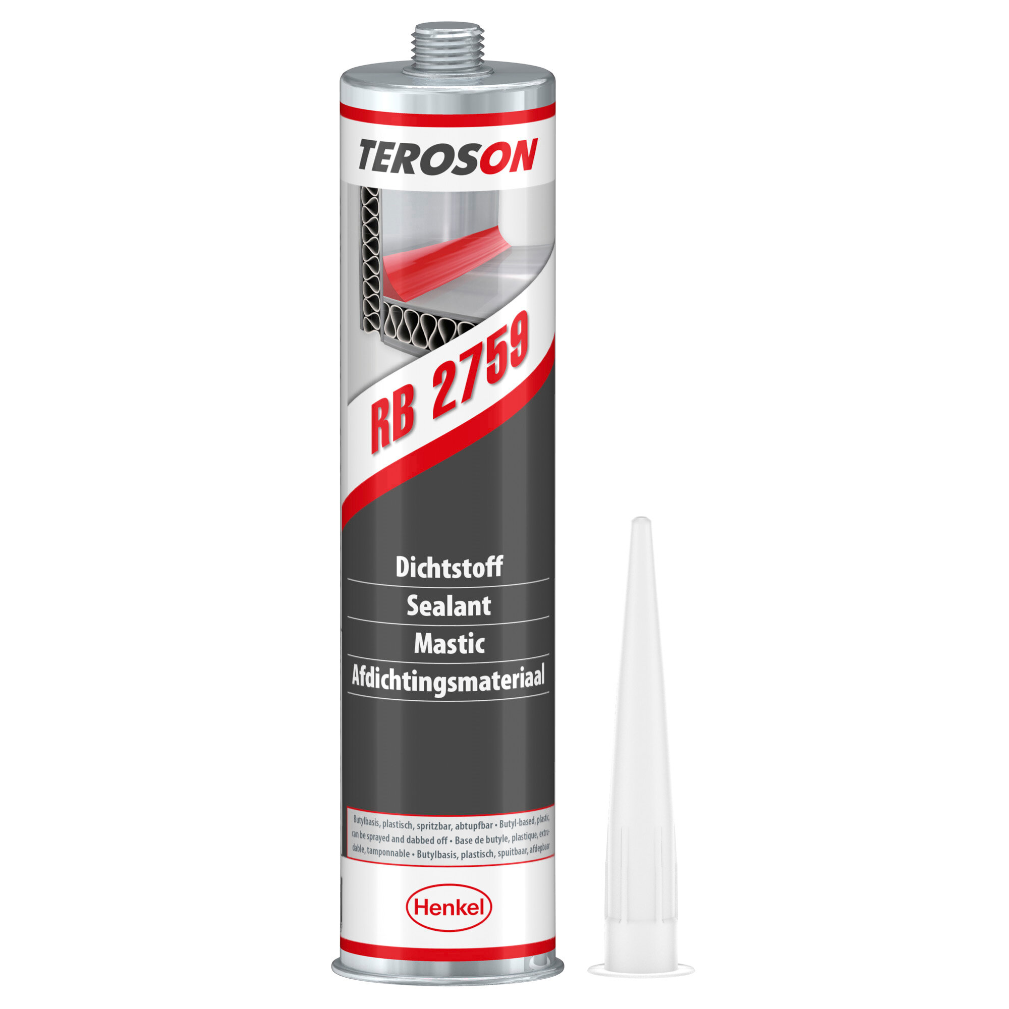 Butyl-Abdichtmasse RB 2759, 310 ml