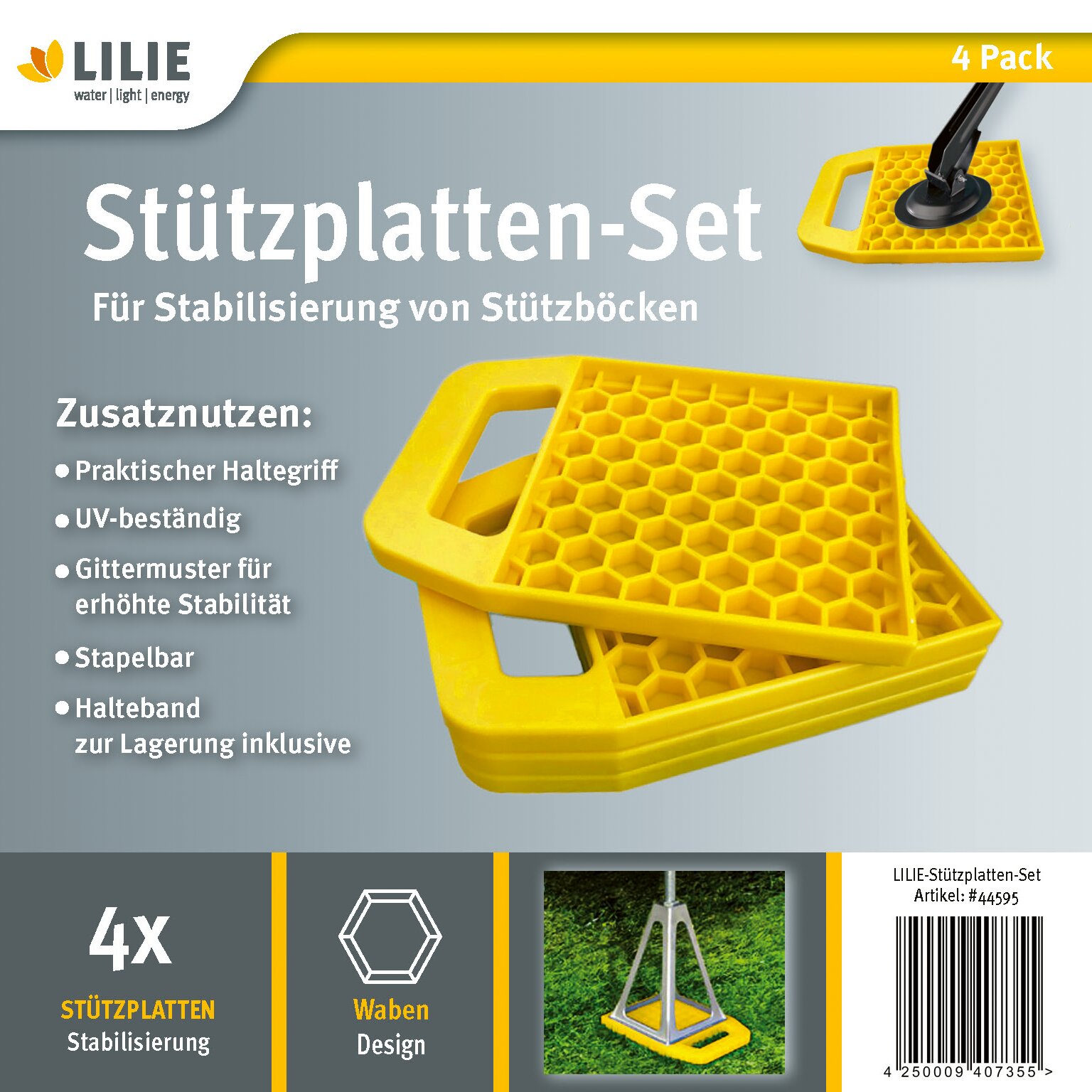 Stützplattenset Jack Pads