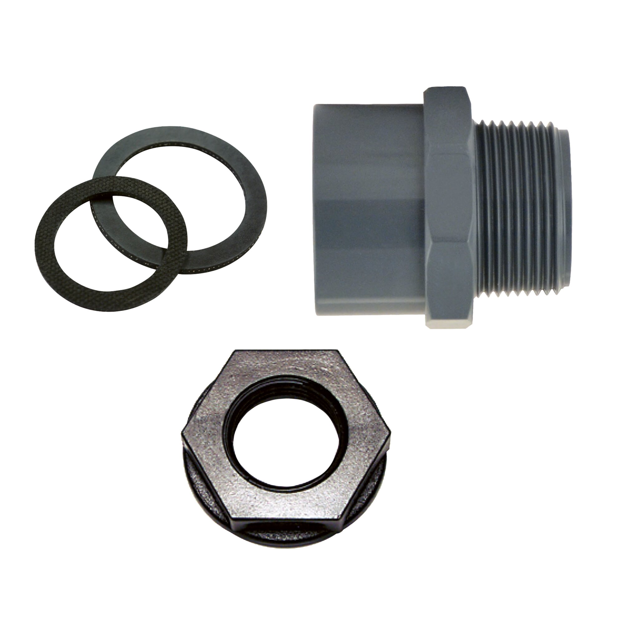 Tankanschluss 1¼" LILIE GrauGELB®, mit Außenringnut