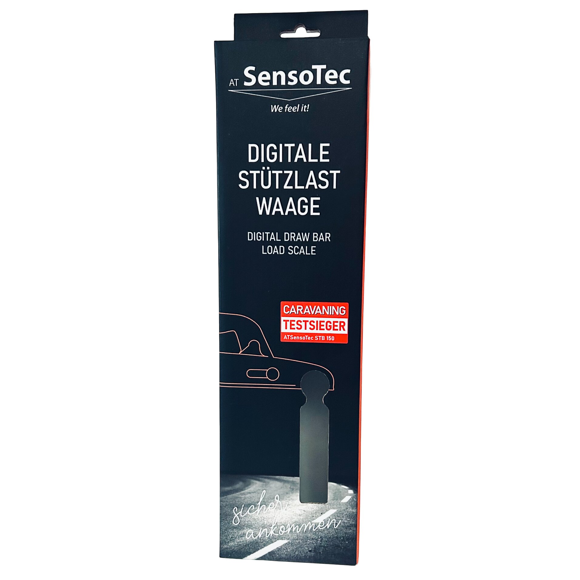 Digitale Stützlastwaage STB 200 B mit Bluetooth orange