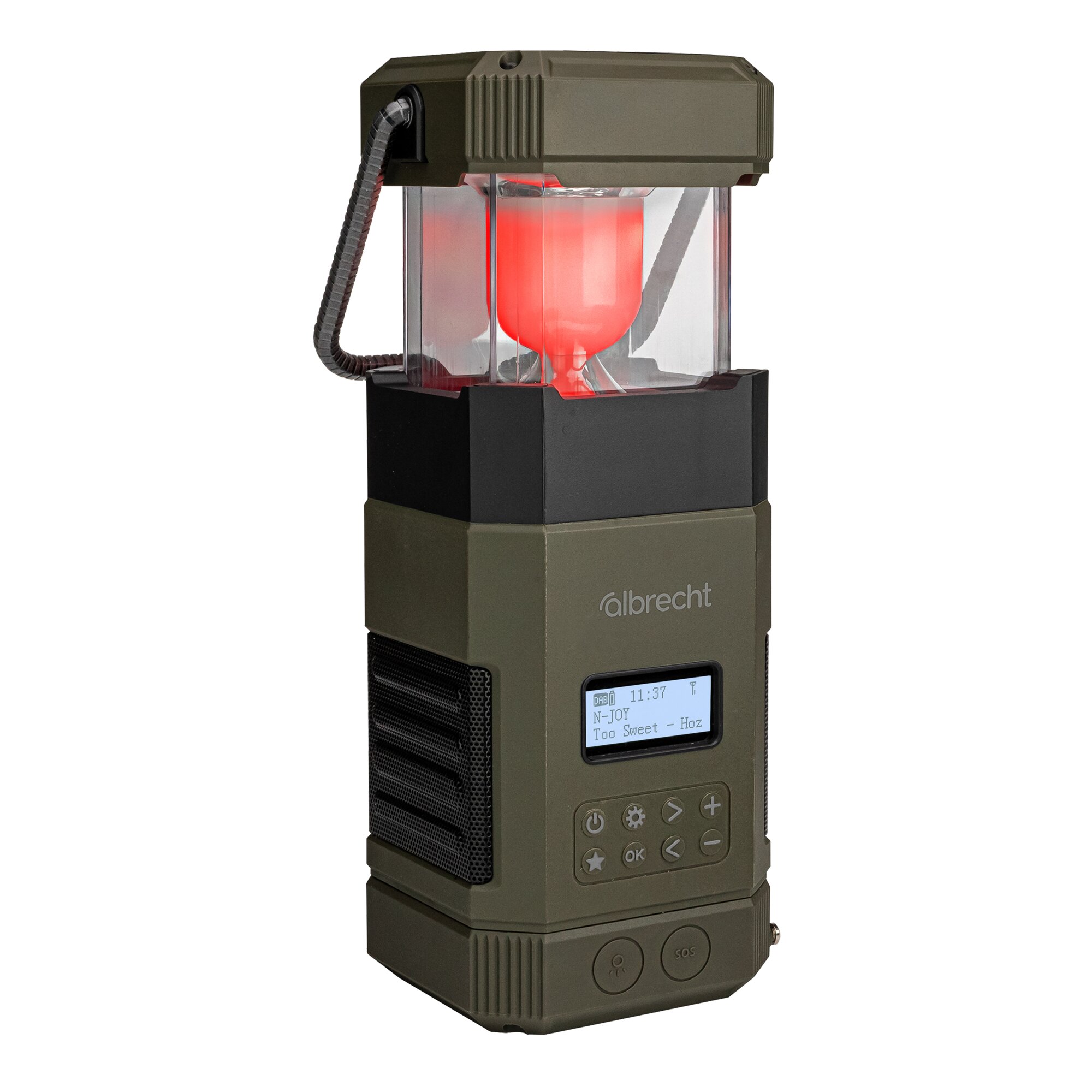 Outdoor-/Kurbelradio Albrecht DR 114