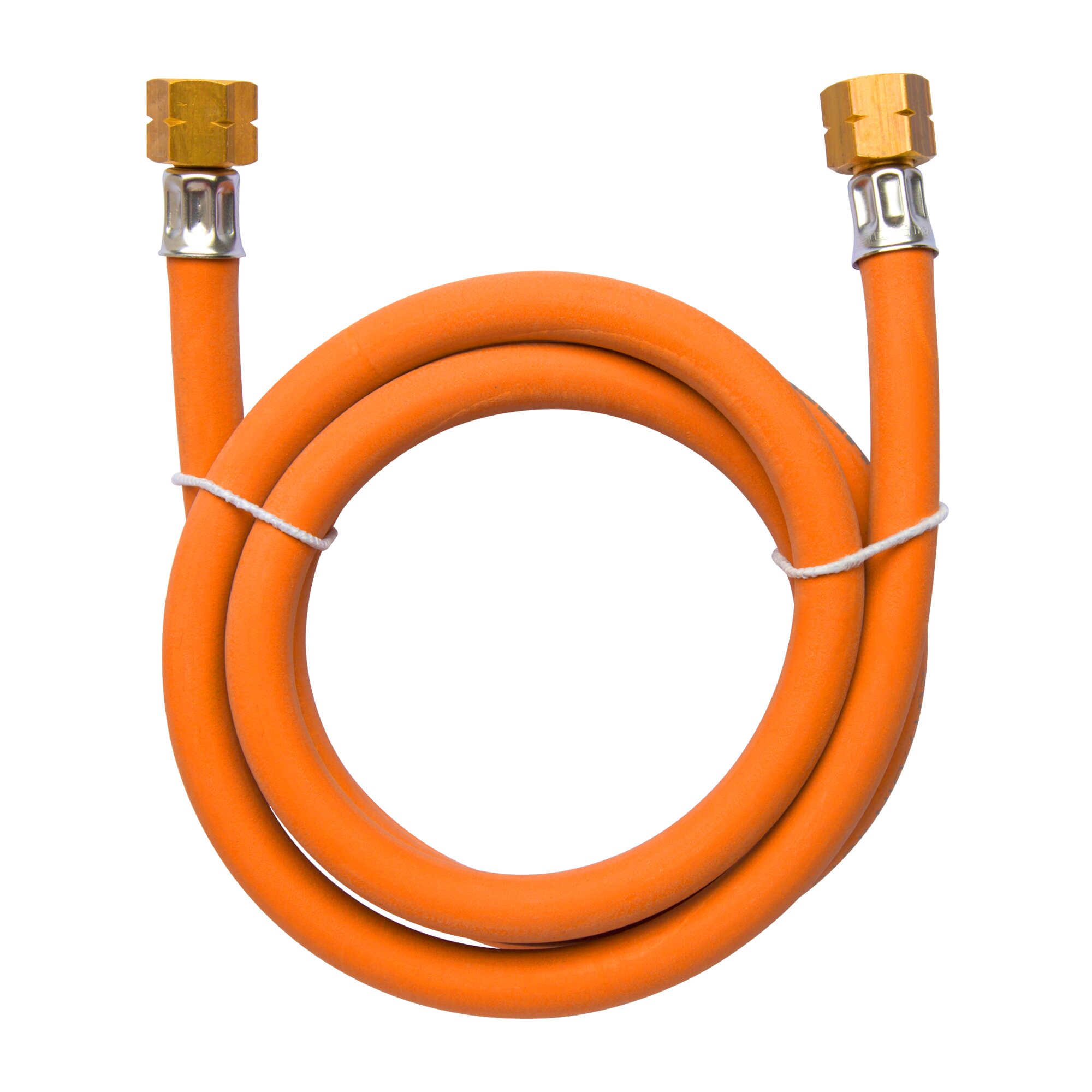 Mitteldruck-Schlauchleitung 16 bar, G 3/8 LH-ÜM x G 3/8 LH-ÜM