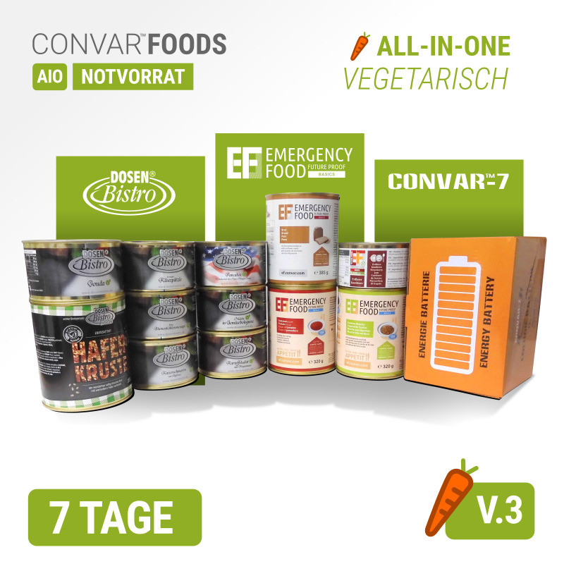 CONVAR™ FOODS - 7 Tage AIO VEGGI