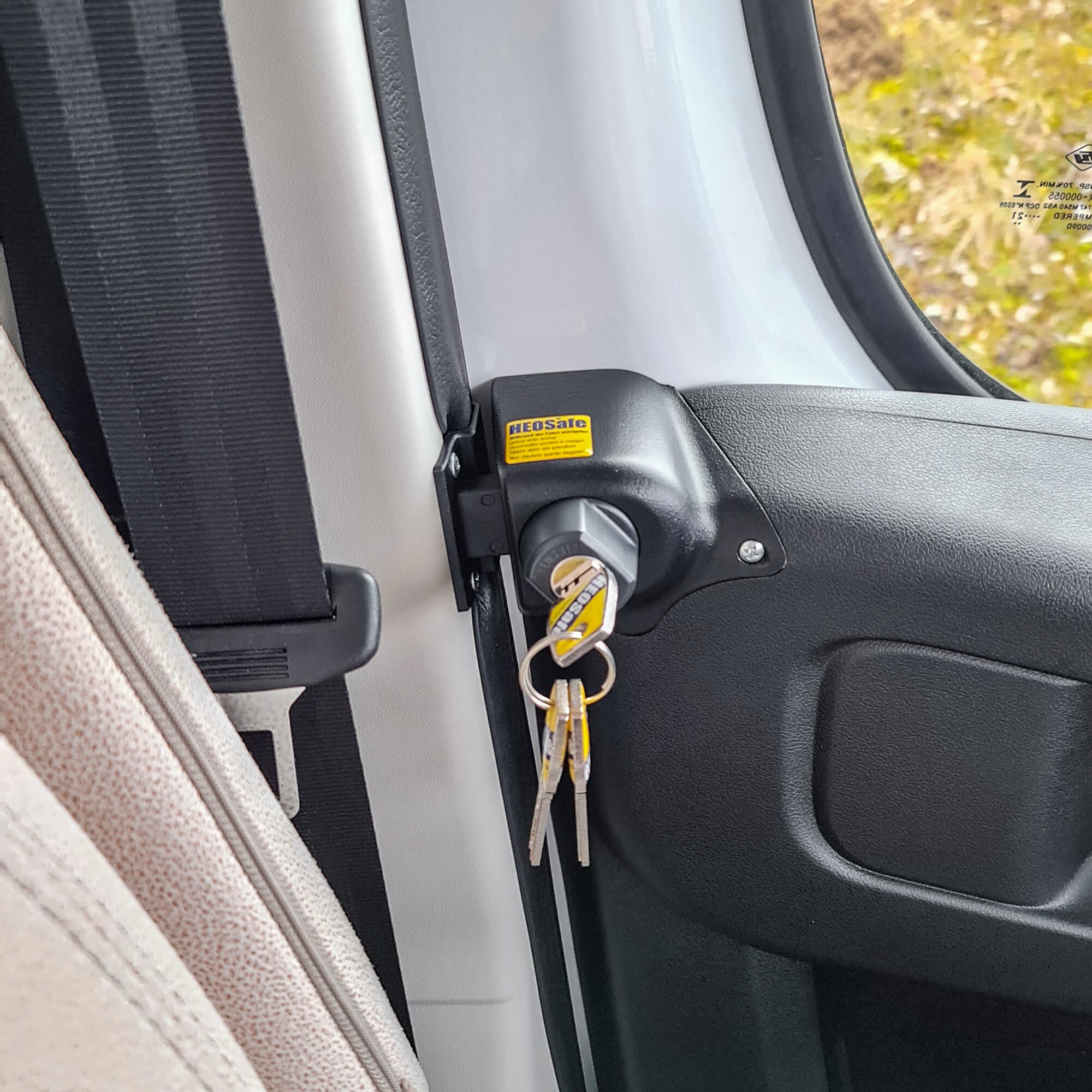 HEOSafe® Zusatzschloss für Fiat Ducato X290 HEOSafe® Zusatzschloss für Fiat Ducato X290