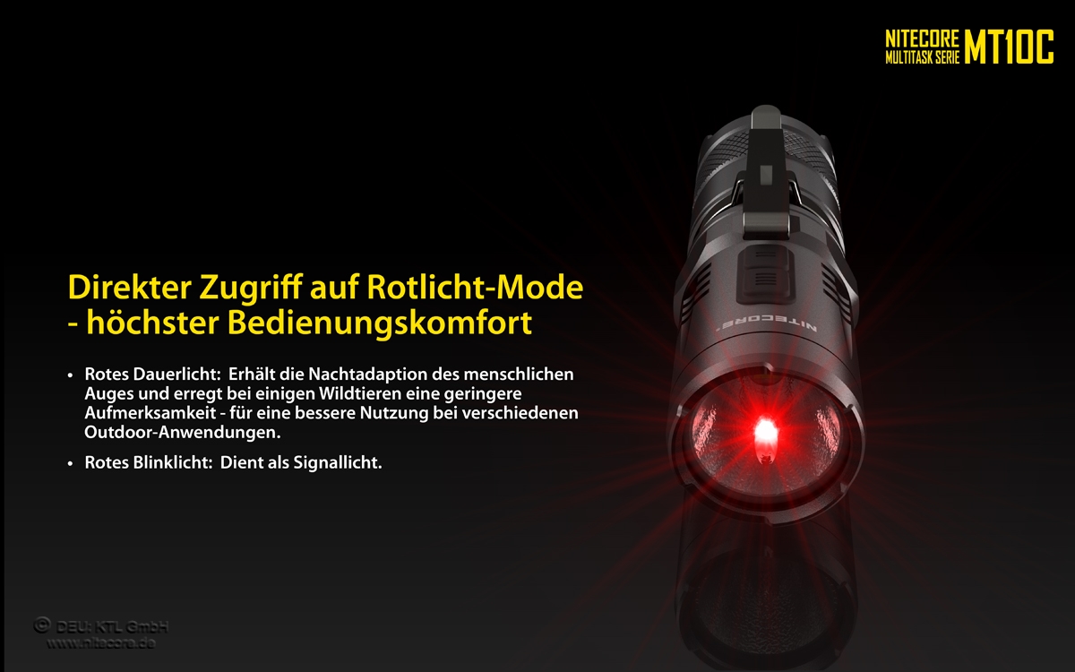  Nitecore MT10C Taschenlampe