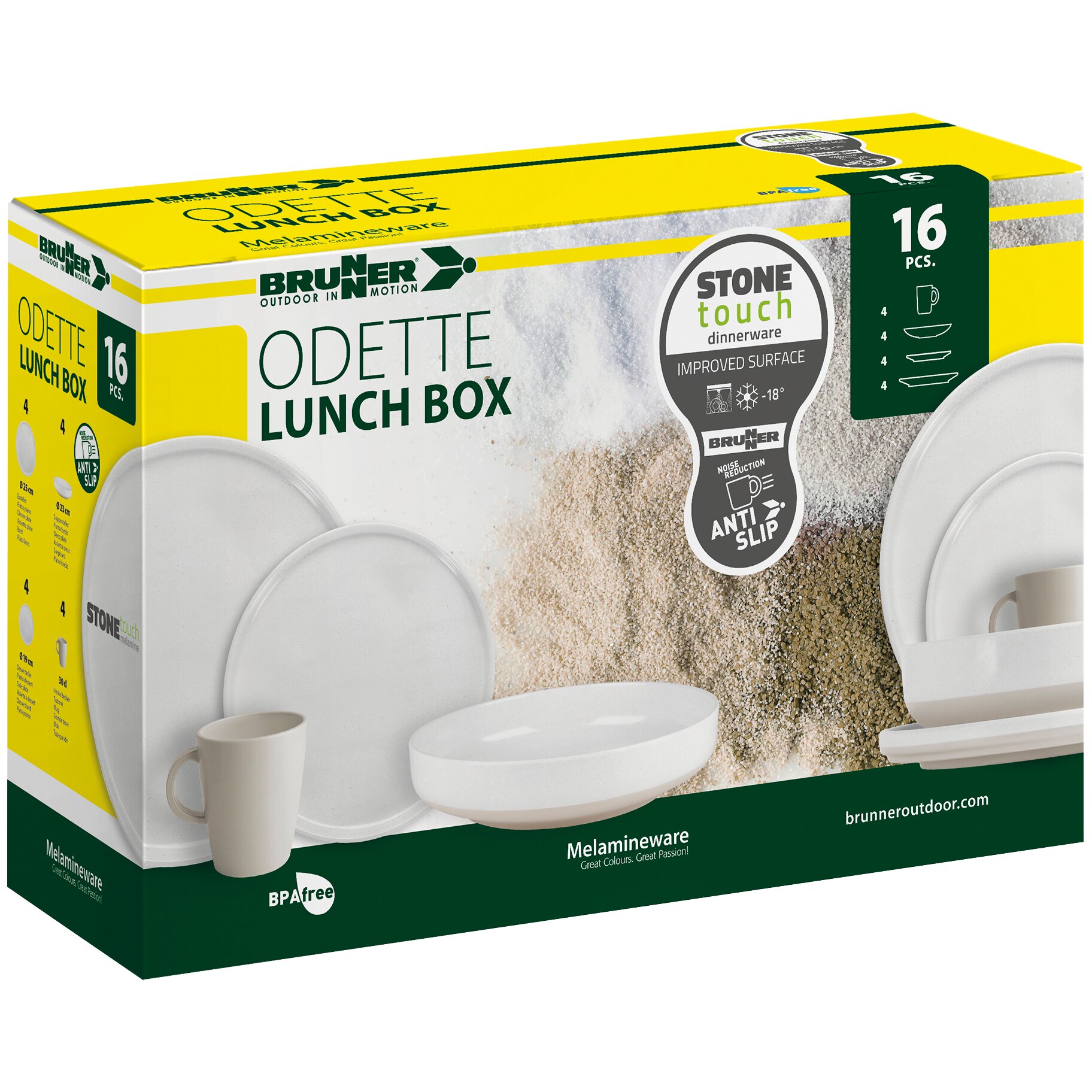 Geschirrset Lunch Box Odette