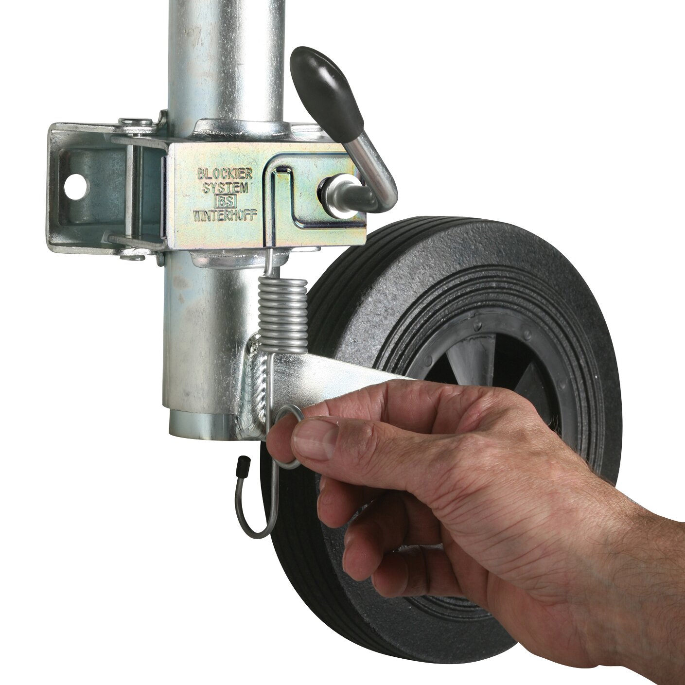 Blockiersystem für Laufräder