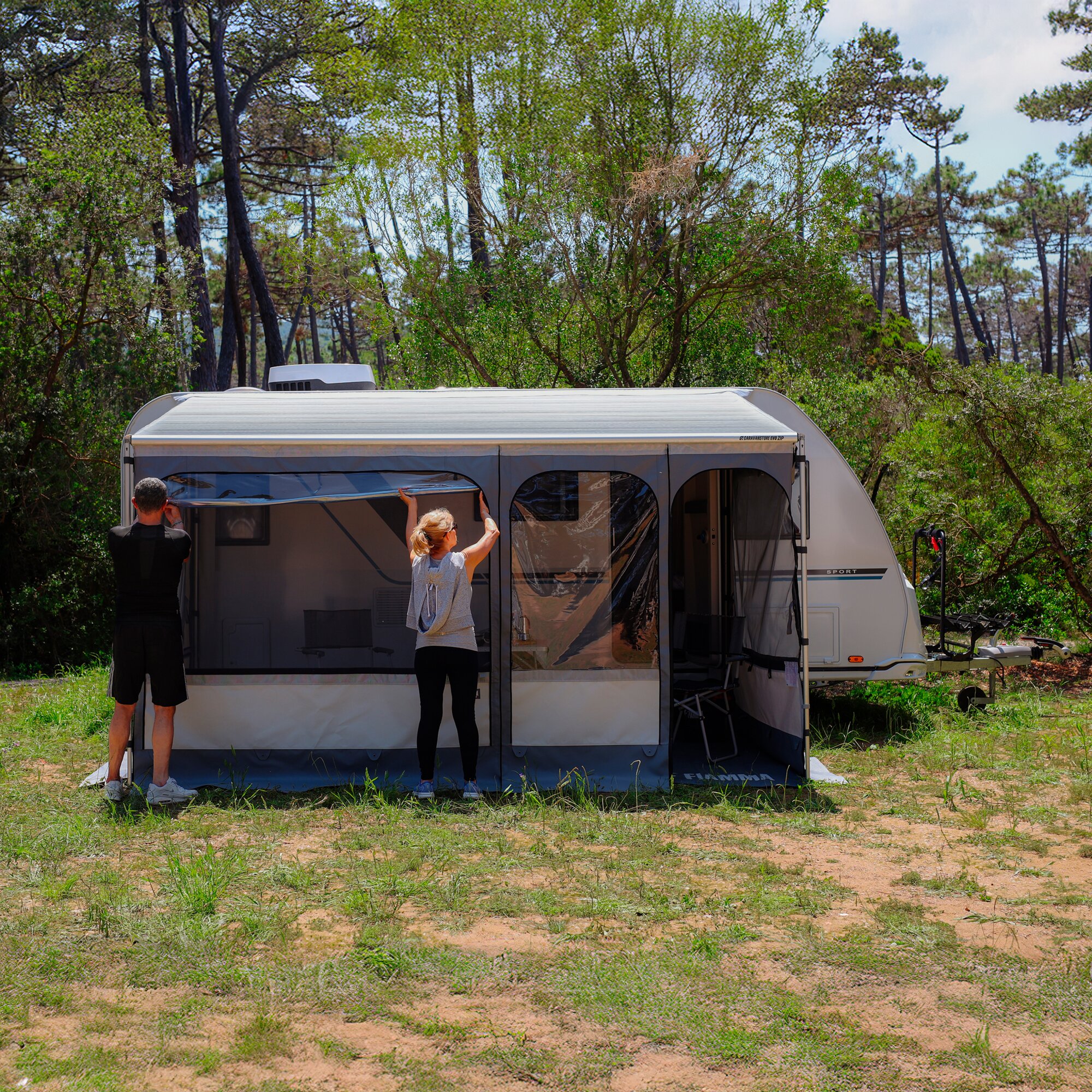 Markise CaravanStore EVO ZIP 290 Royal Grey
