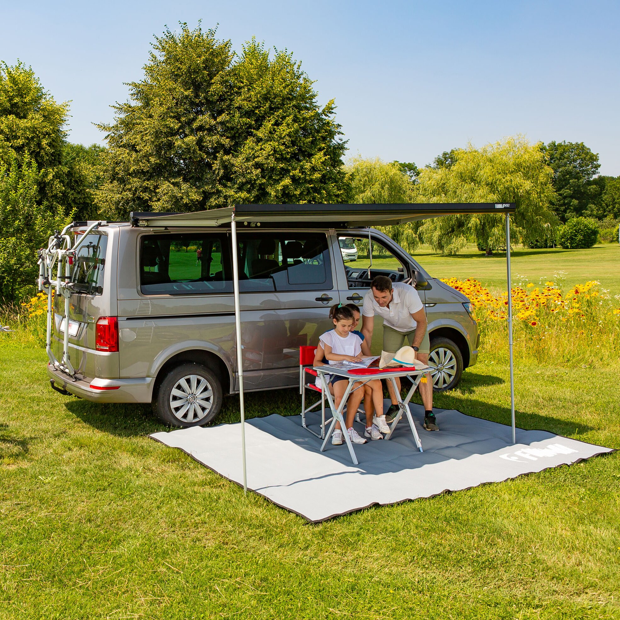 Markise F45s VW T5/T6 Multivan, schwarz, 308 cm