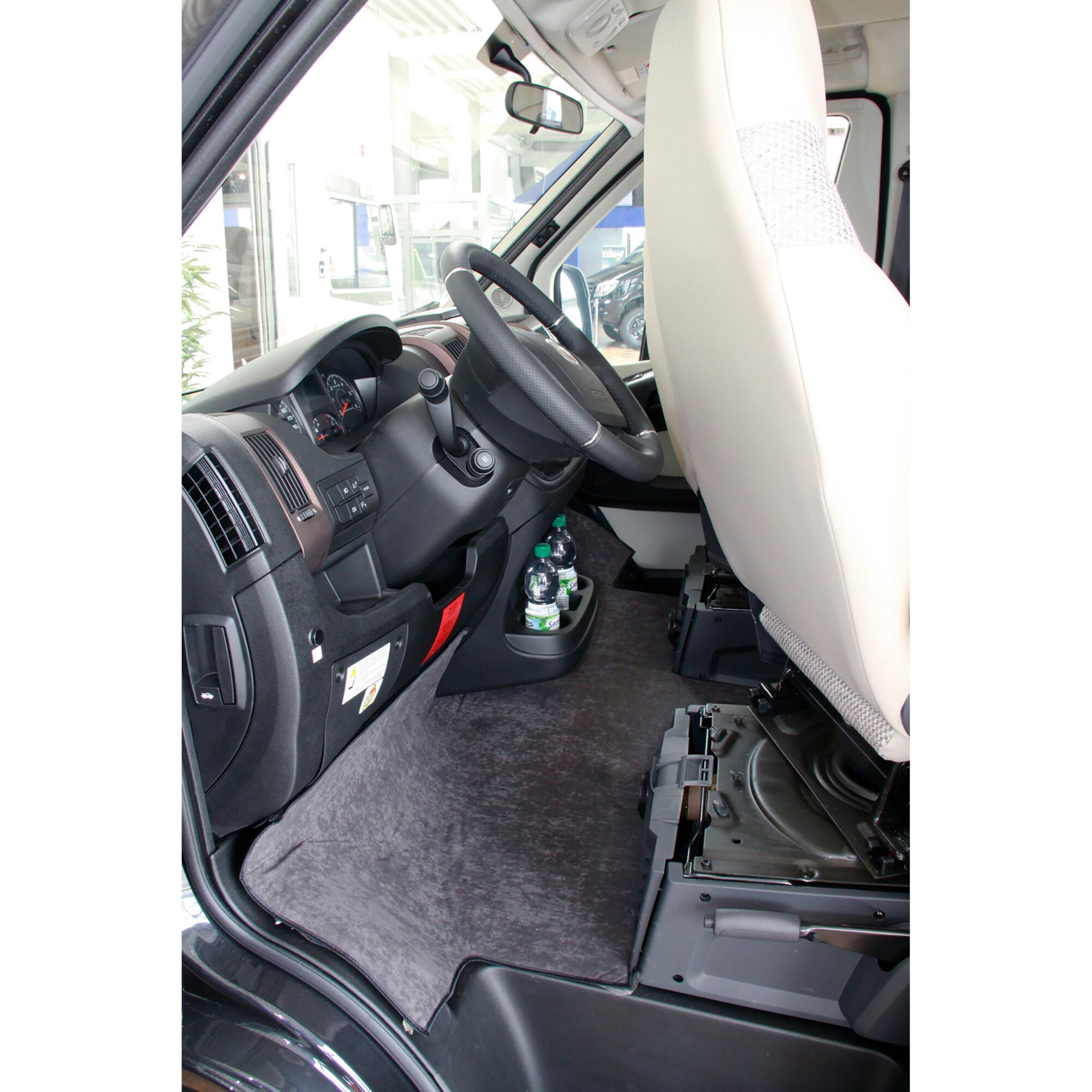 Fußraumisolierung Wannenform für Fiat Ducato X290, anthrazit