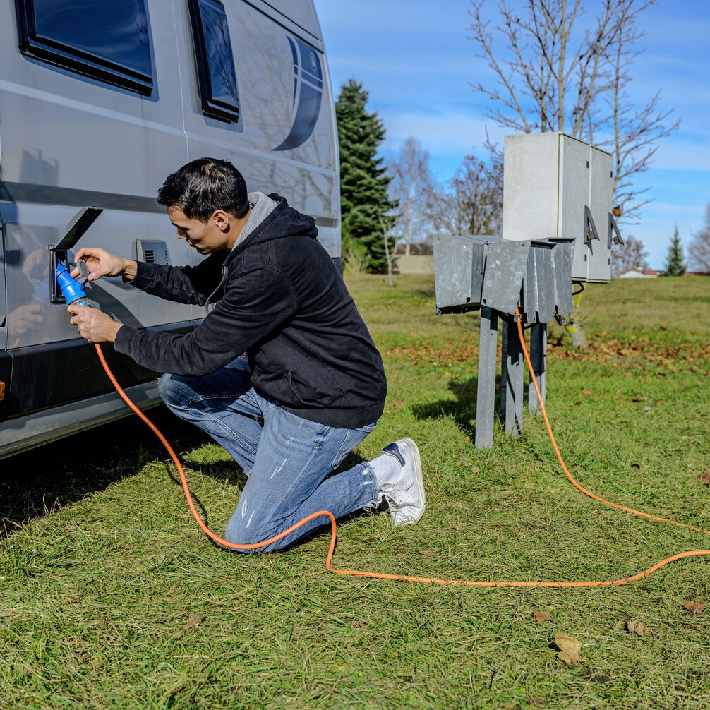 CEE-Verlängerung, 10 m orange
