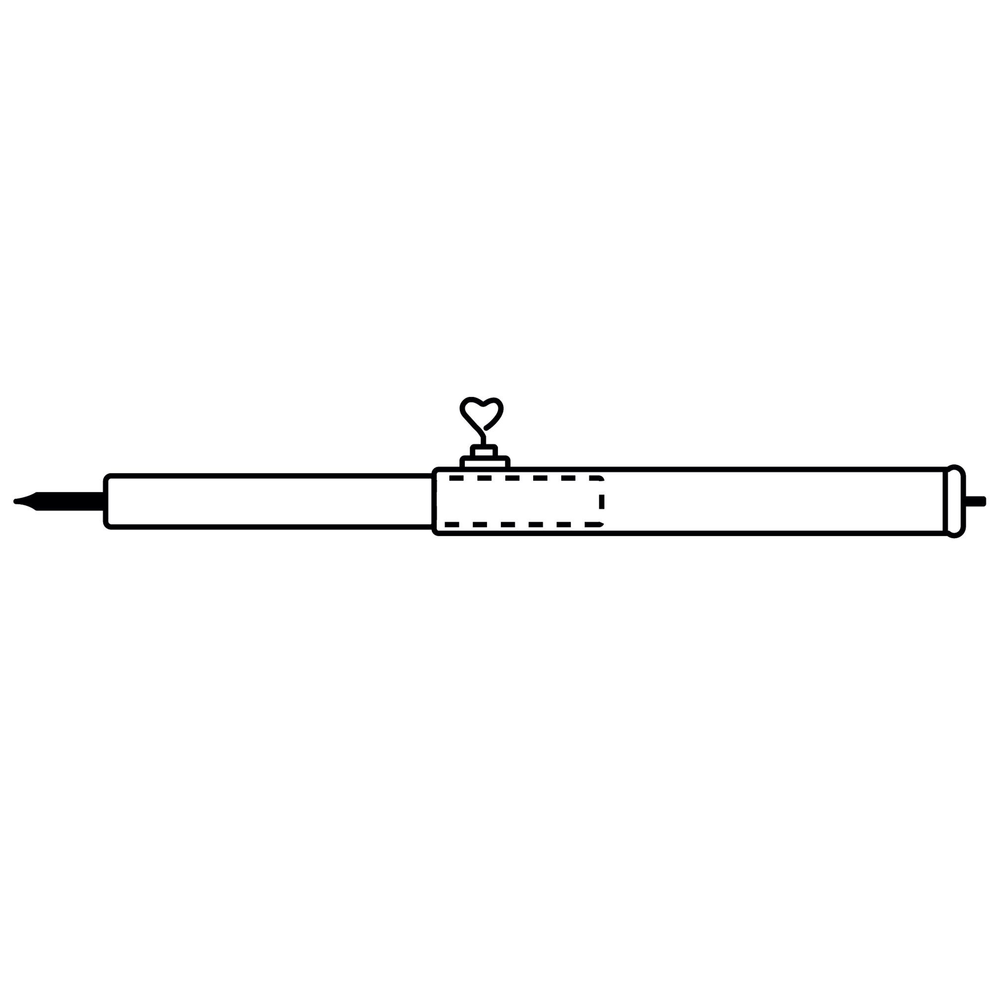 Aufstellstange Stahl variabel, ø 22 mm, Länge bis 250 cm,